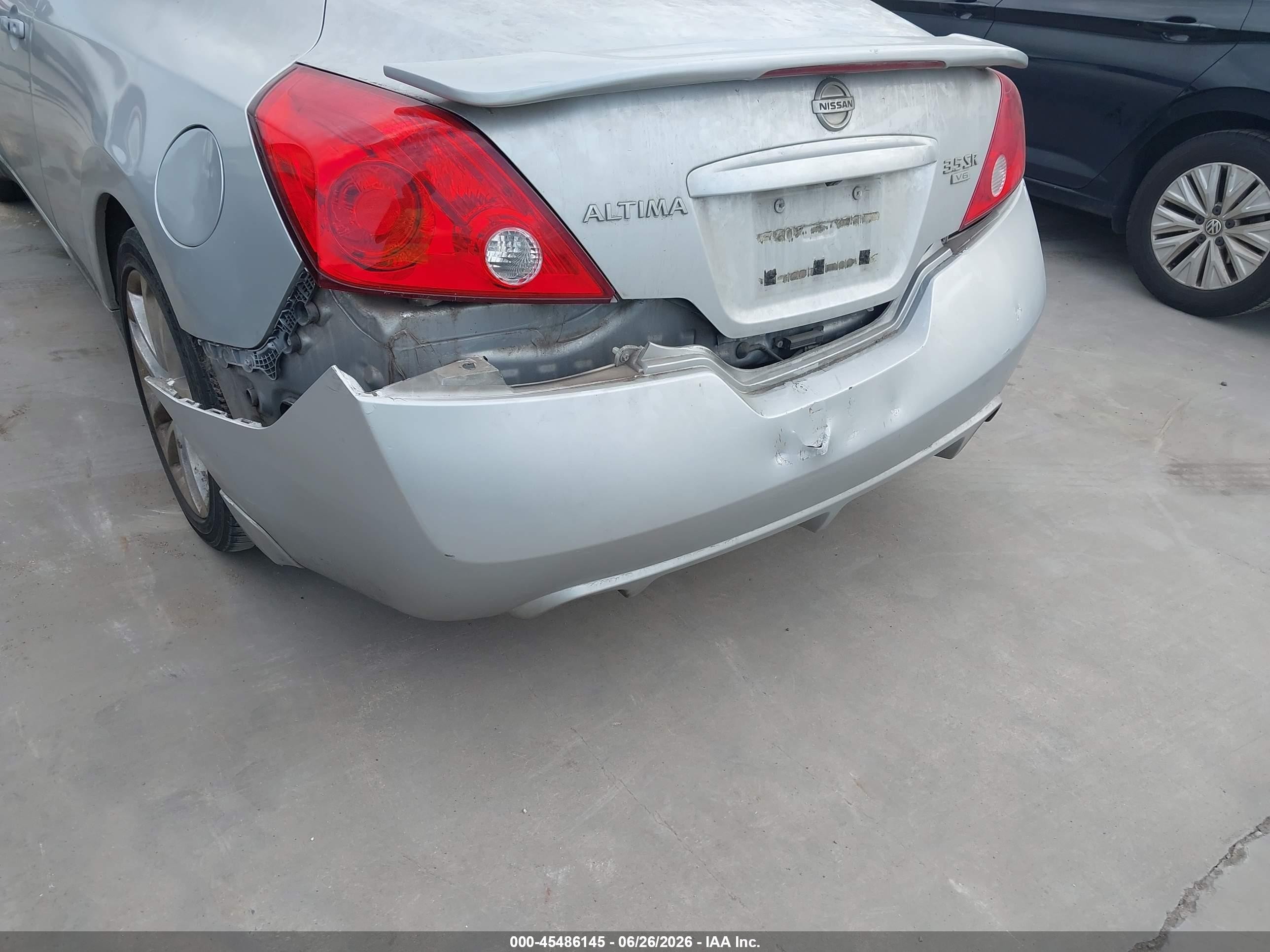 2012 Nissan Altima 3.5 Sr Silver vin: 1N4BL2EP9CC138193