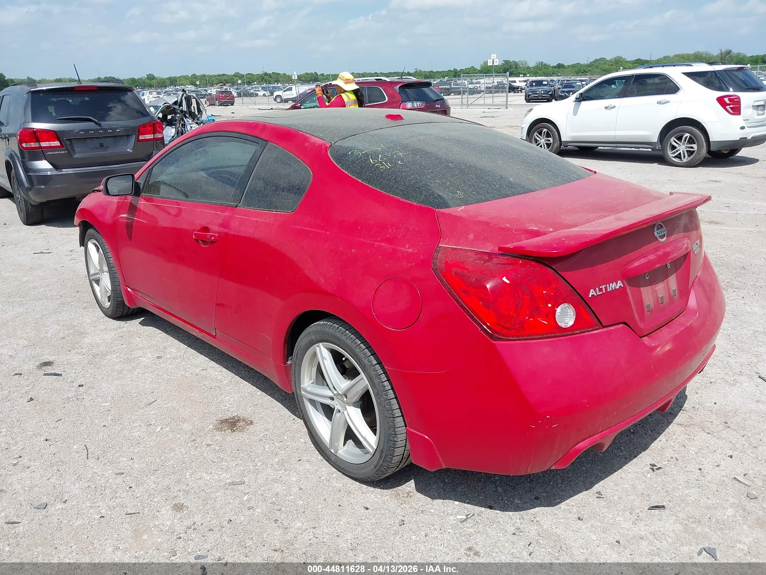 2012 Nissan Altima 3.5 Sr Red vin: 1N4BL2EP9CC228539