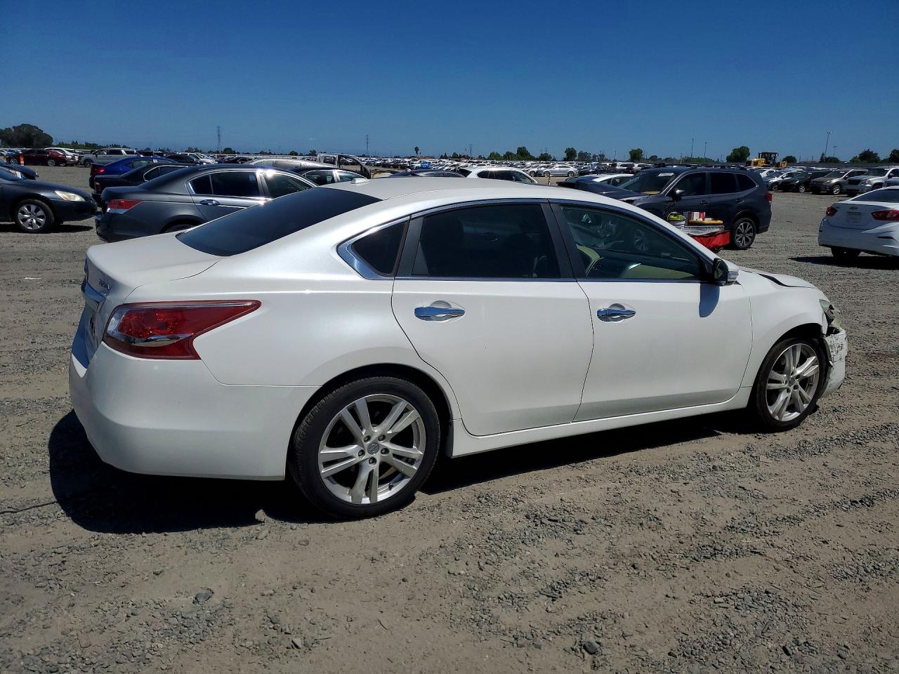 2013 Nissan Altima 3.5 S White vin: 1N4BL3A98DC192291