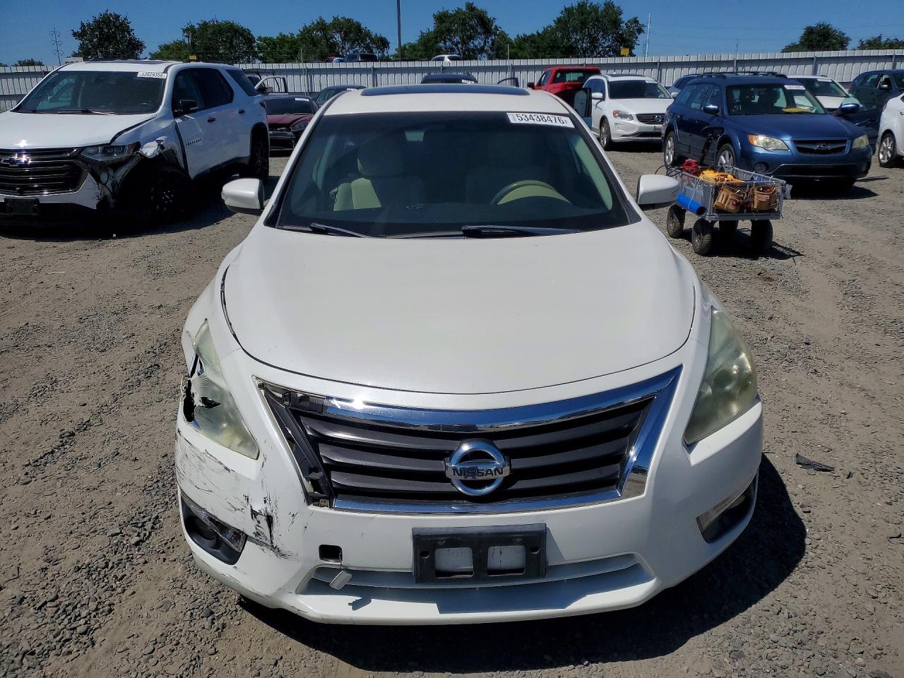 2013 Nissan Altima 3.5 S White vin: 1N4BL3A98DC192291
