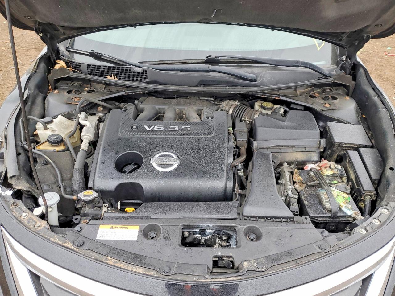 2013 Nissan Altima 3.5 S Черный vin: 1N4BL3AP0DC118265