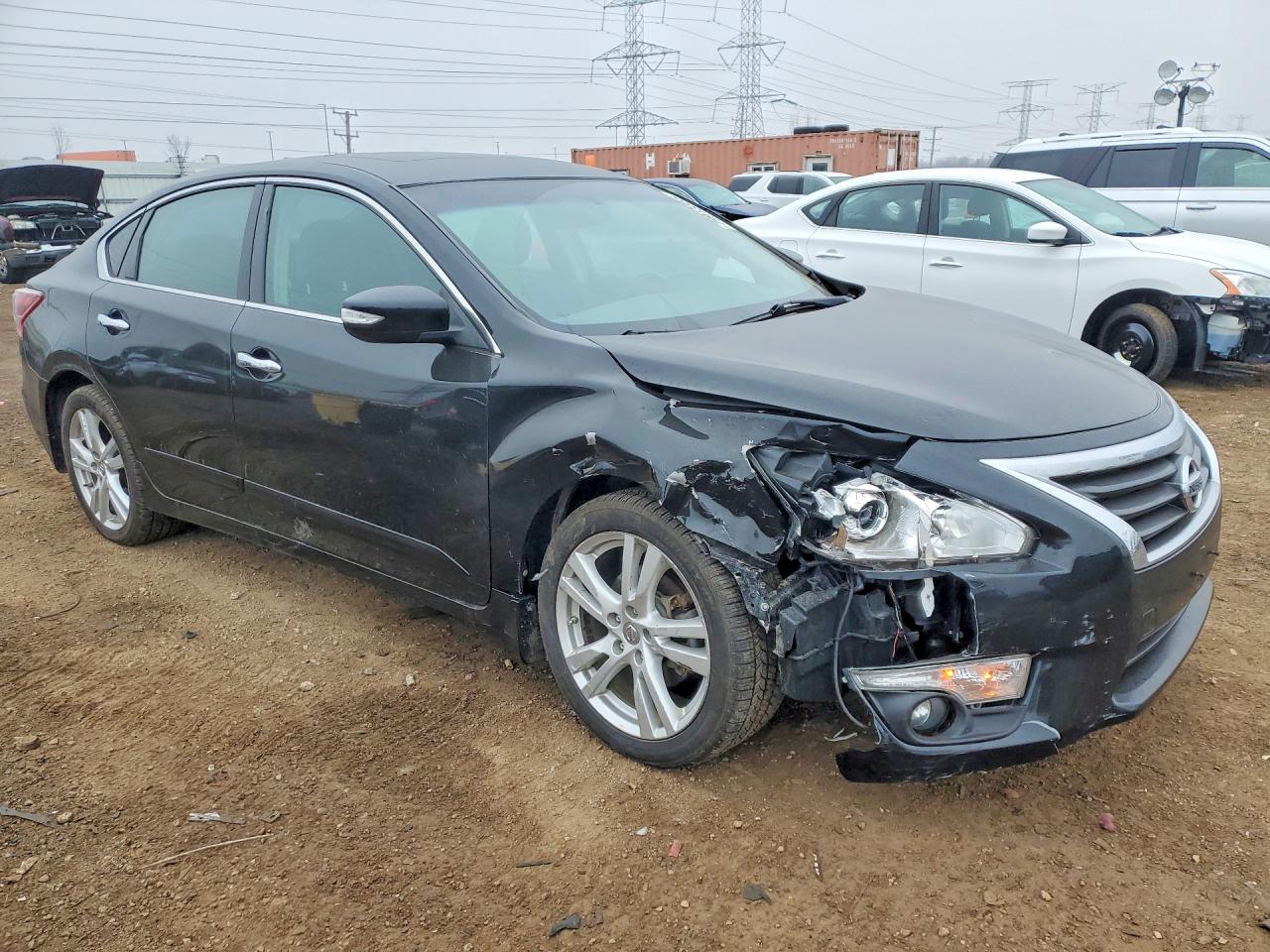 2013 Nissan Altima 3.5 S Черный vin: 1N4BL3AP0DC118265
