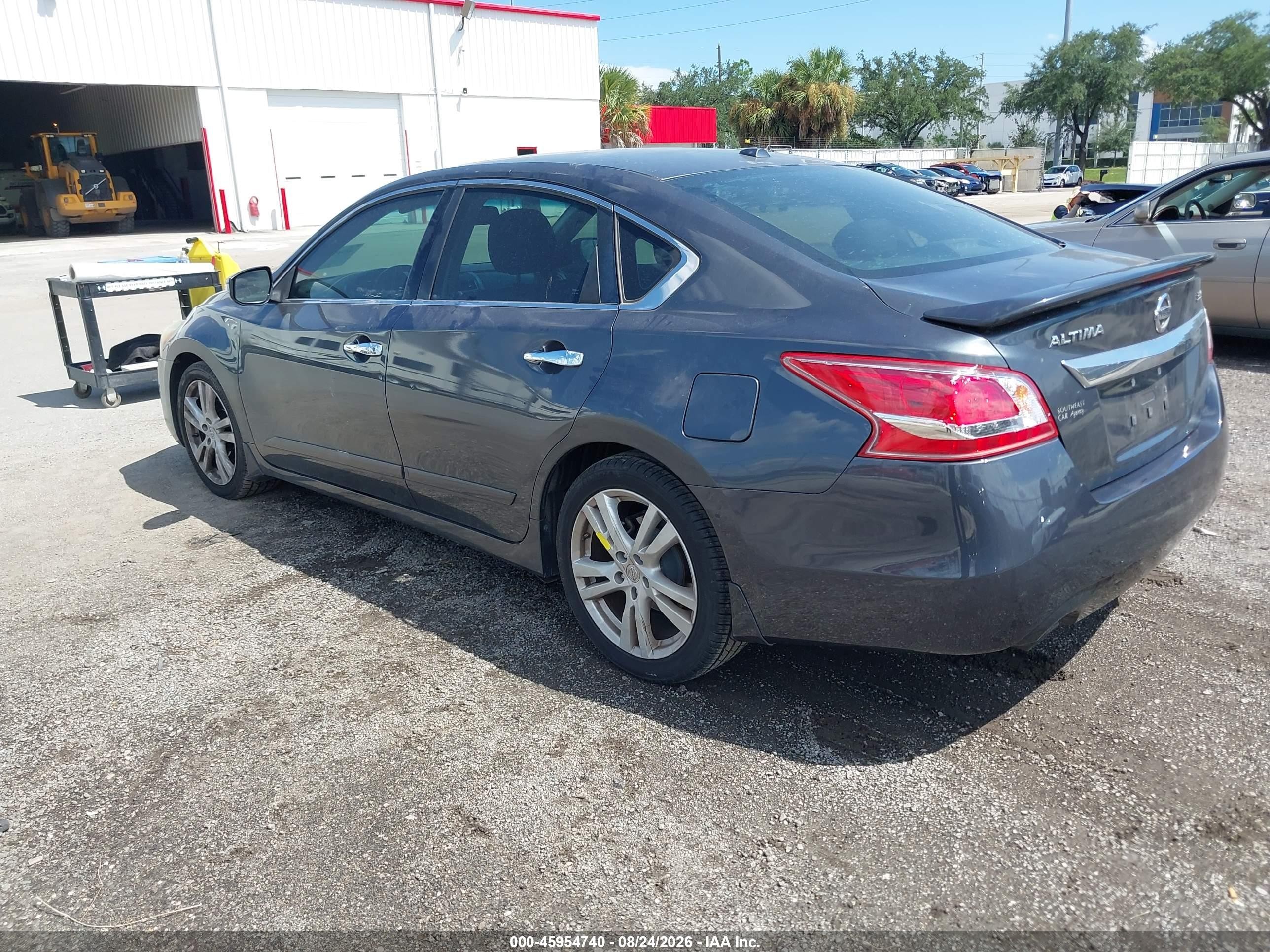 2013 Nissan Altima 3.5 Sl Gray vin: 1N4BL3AP0DC177977