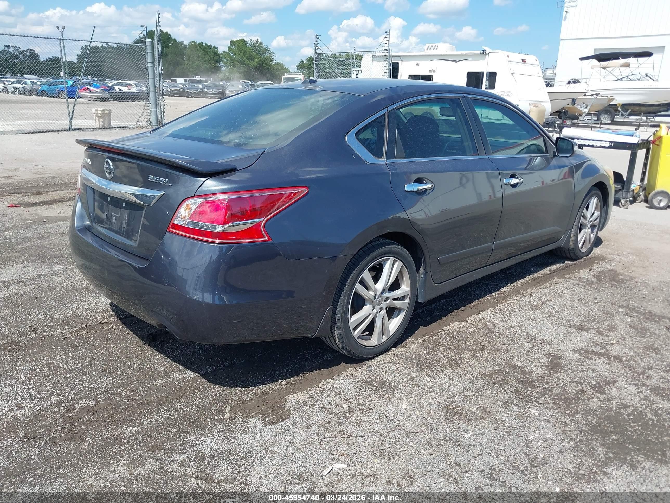 2013 Nissan Altima 3.5 Sl Gray vin: 1N4BL3AP0DC177977