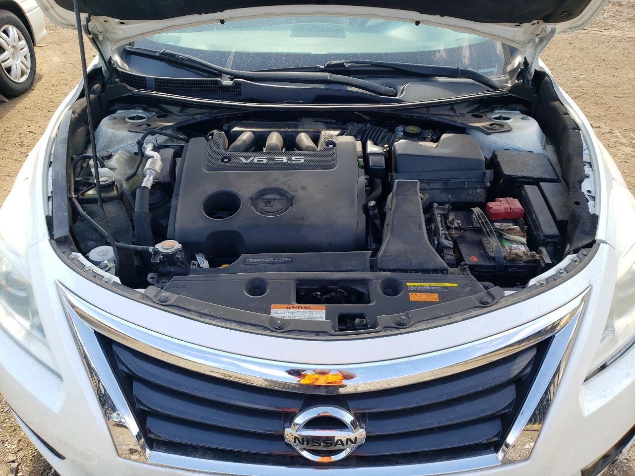 2013 Nissan Altima 3.5 S White vin: 1N4BL3AP0DC236705