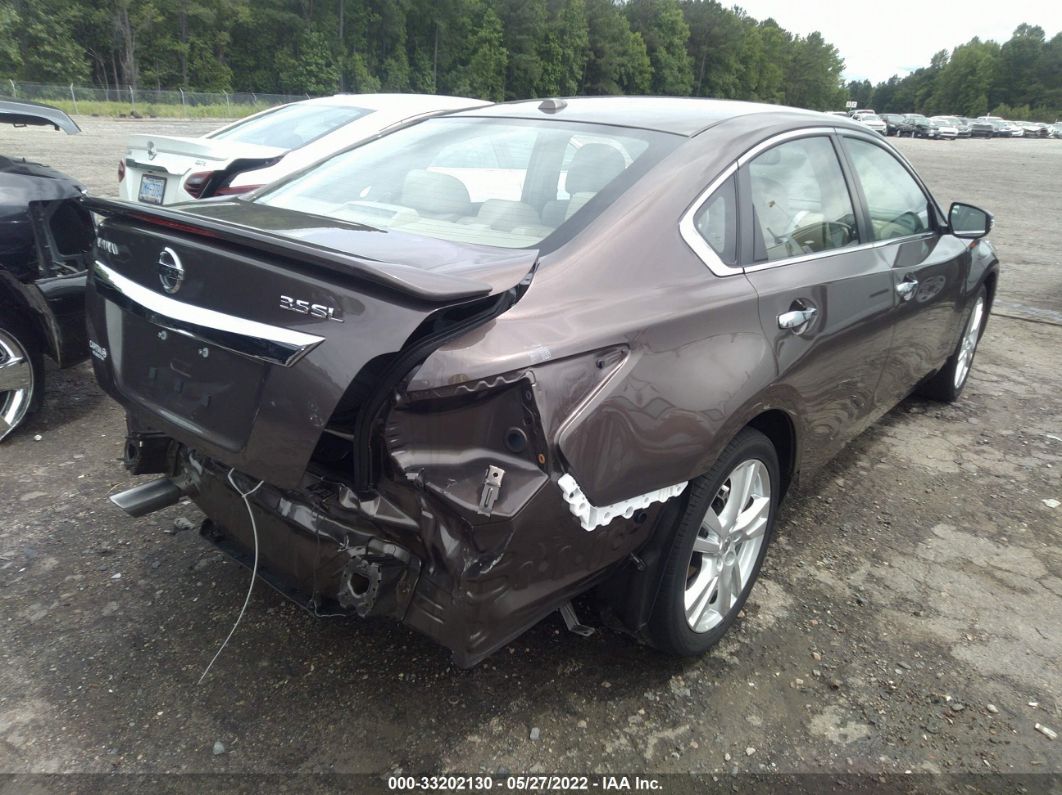 2013 Nissan Altima 3.5 Sl Brown vin: 1N4BL3AP0DC240768