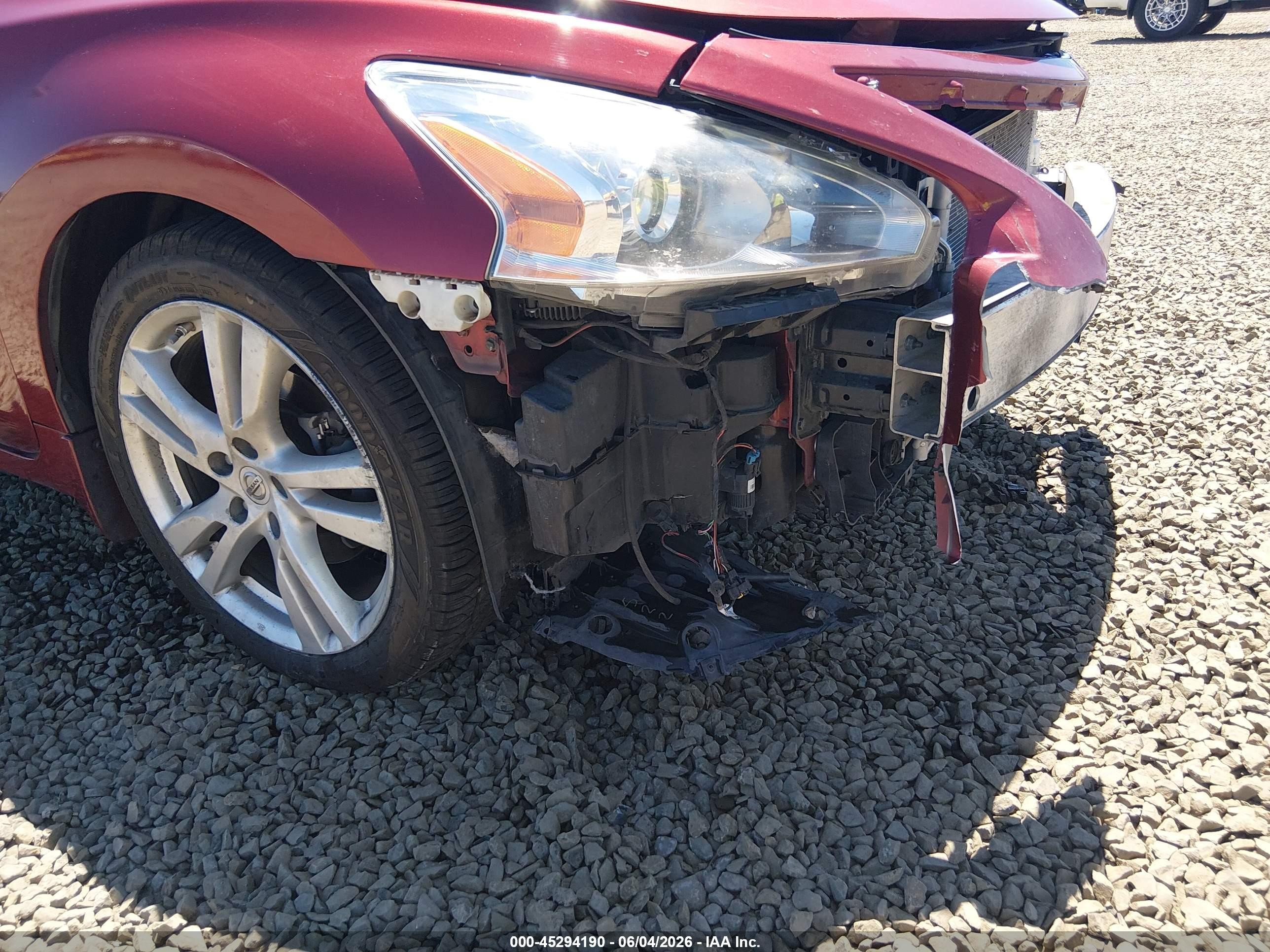 2013 Nissan Altima 3.5 Sl Red vin: 1N4BL3AP0DC281577