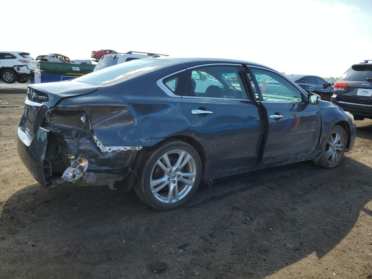 2013 Nissan Altima 3.5s Gray vin: 1N4BL3AP0DN428081