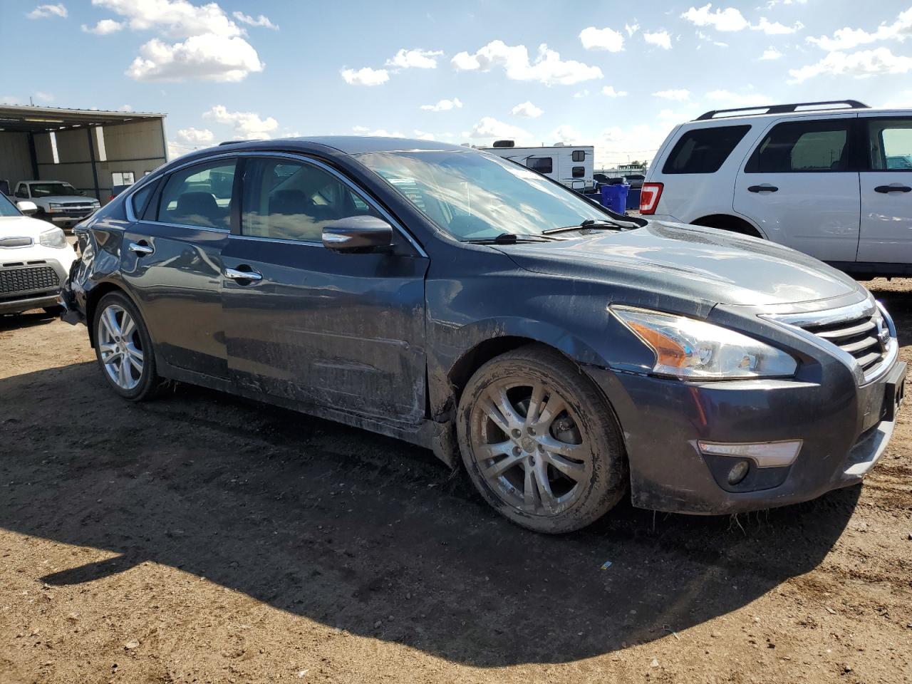 2013 Nissan Altima 3.5s Gray vin: 1N4BL3AP0DN428081
