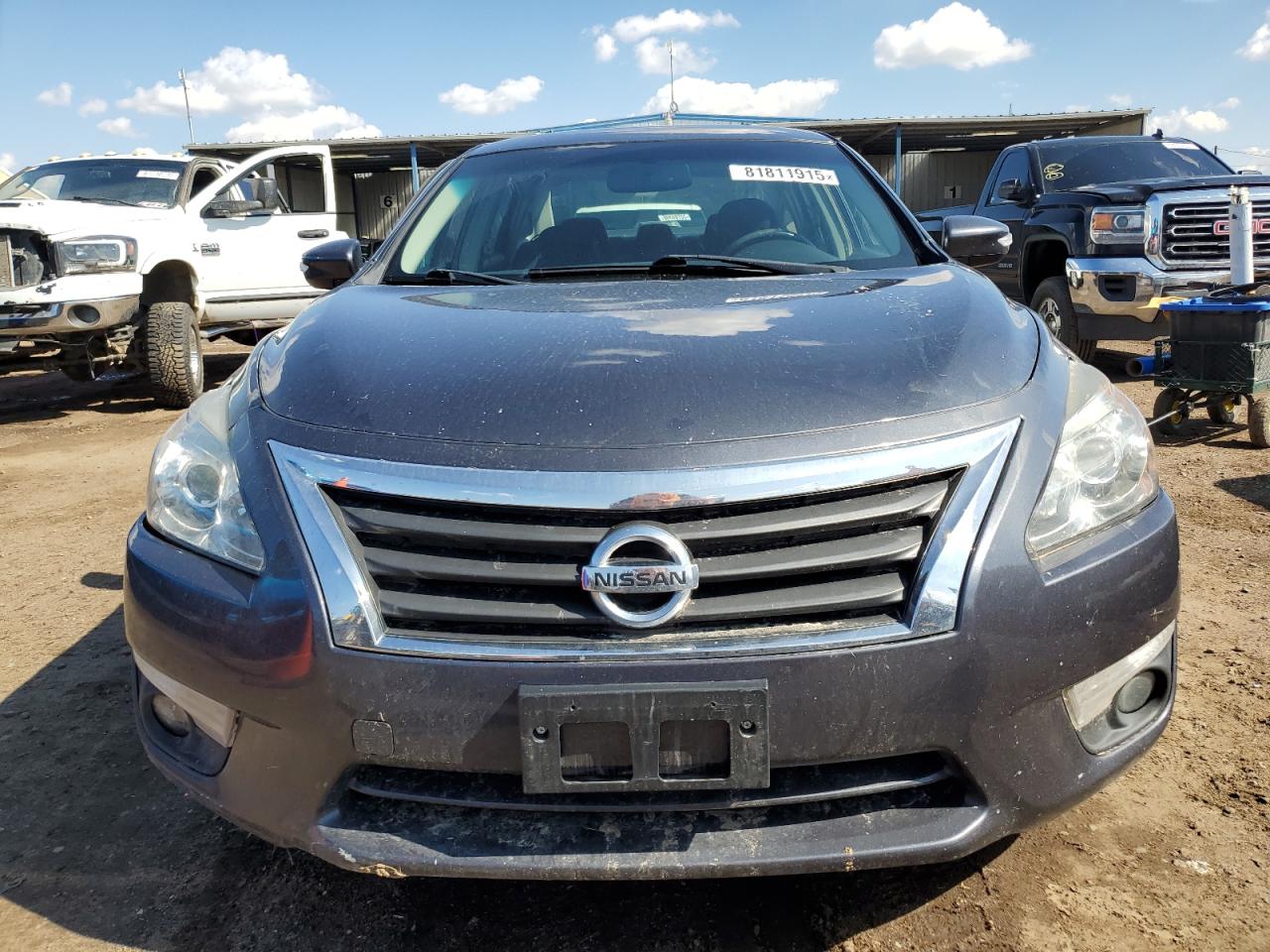2013 Nissan Altima 3.5s Gray vin: 1N4BL3AP0DN428081