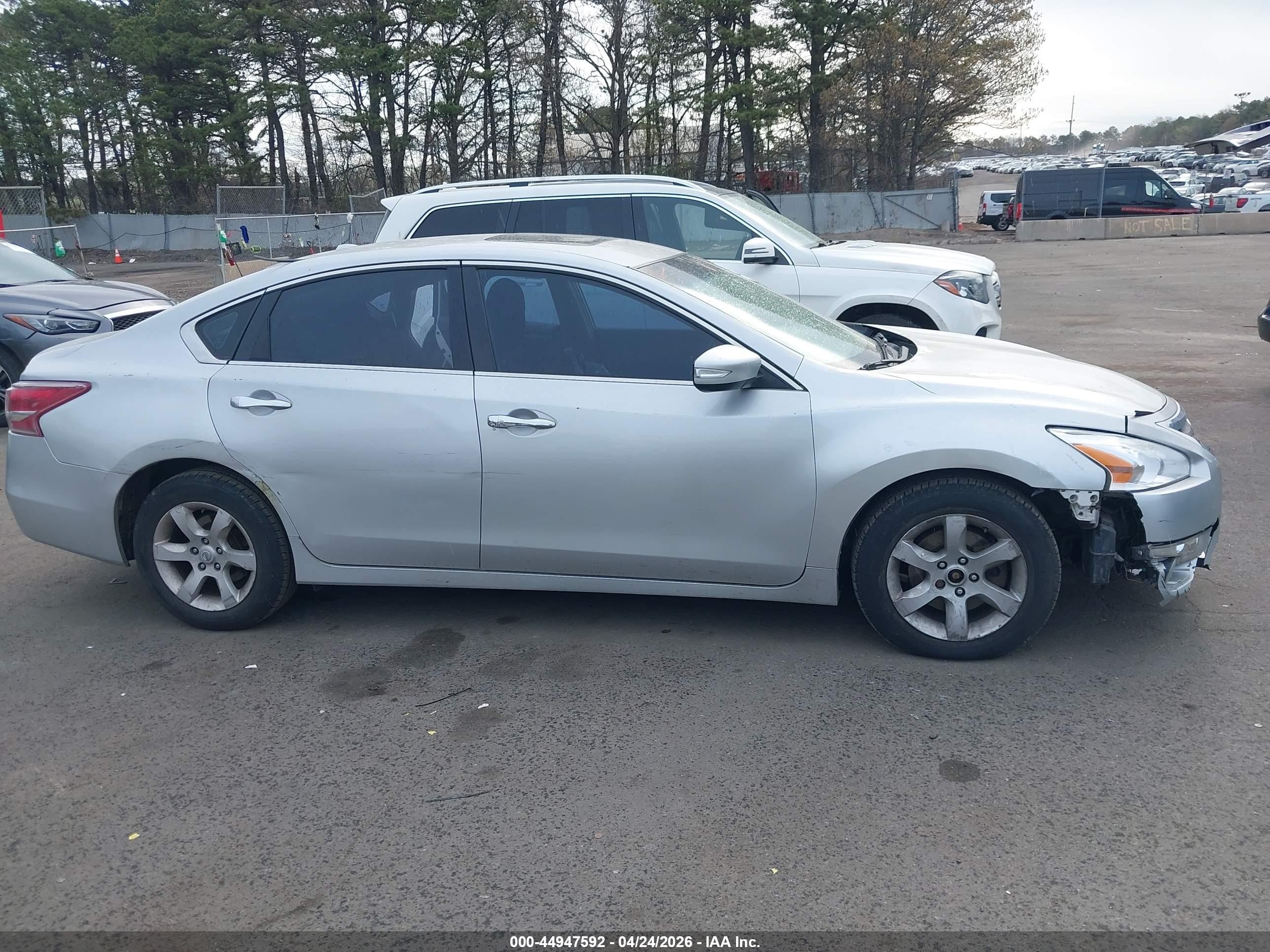 2013 Nissan Altima 3.5 Sv Серебряный vin: 1N4BL3AP0DN466314