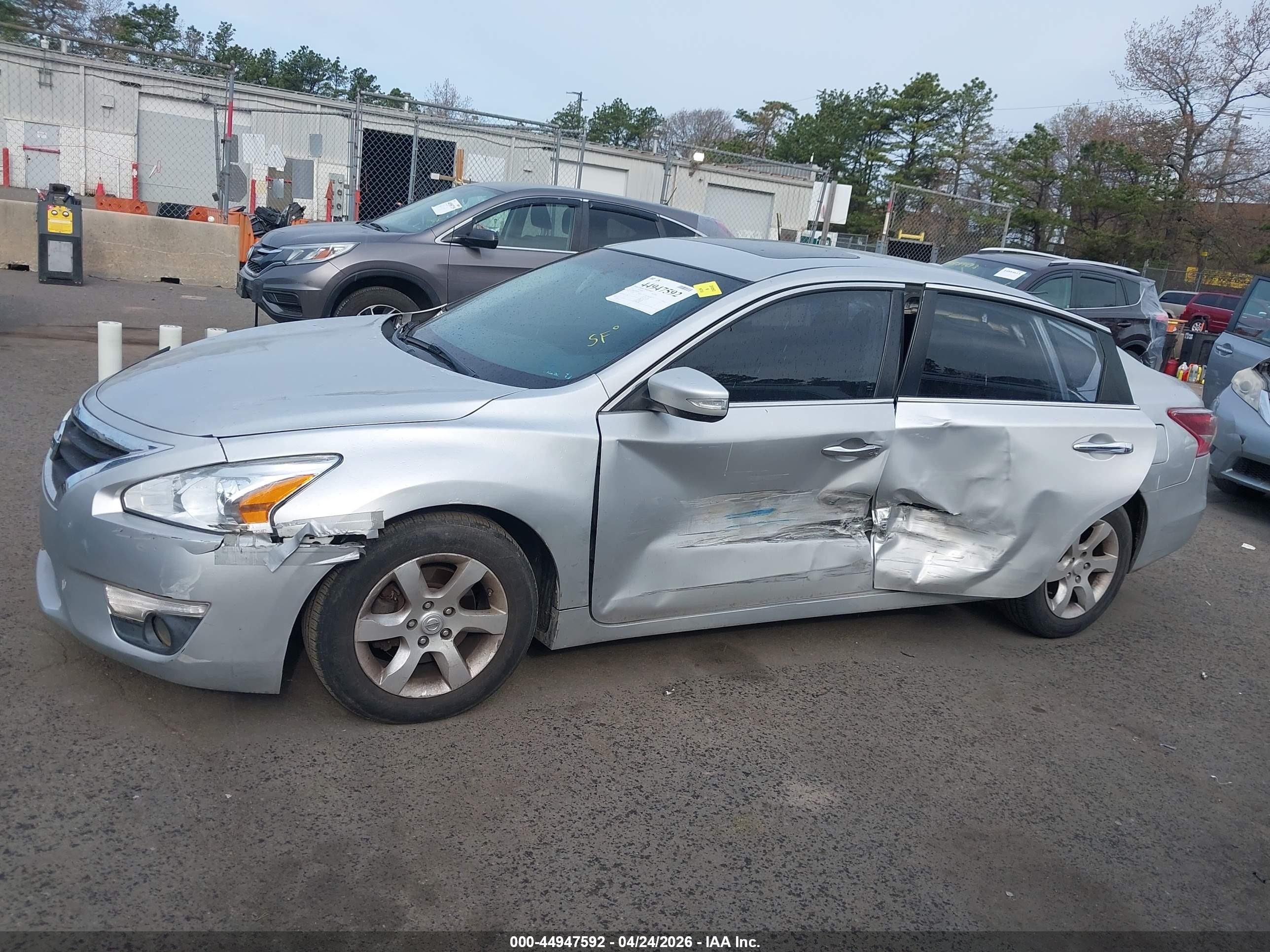2013 Nissan Altima 3.5 Sv Серебряный vin: 1N4BL3AP0DN466314