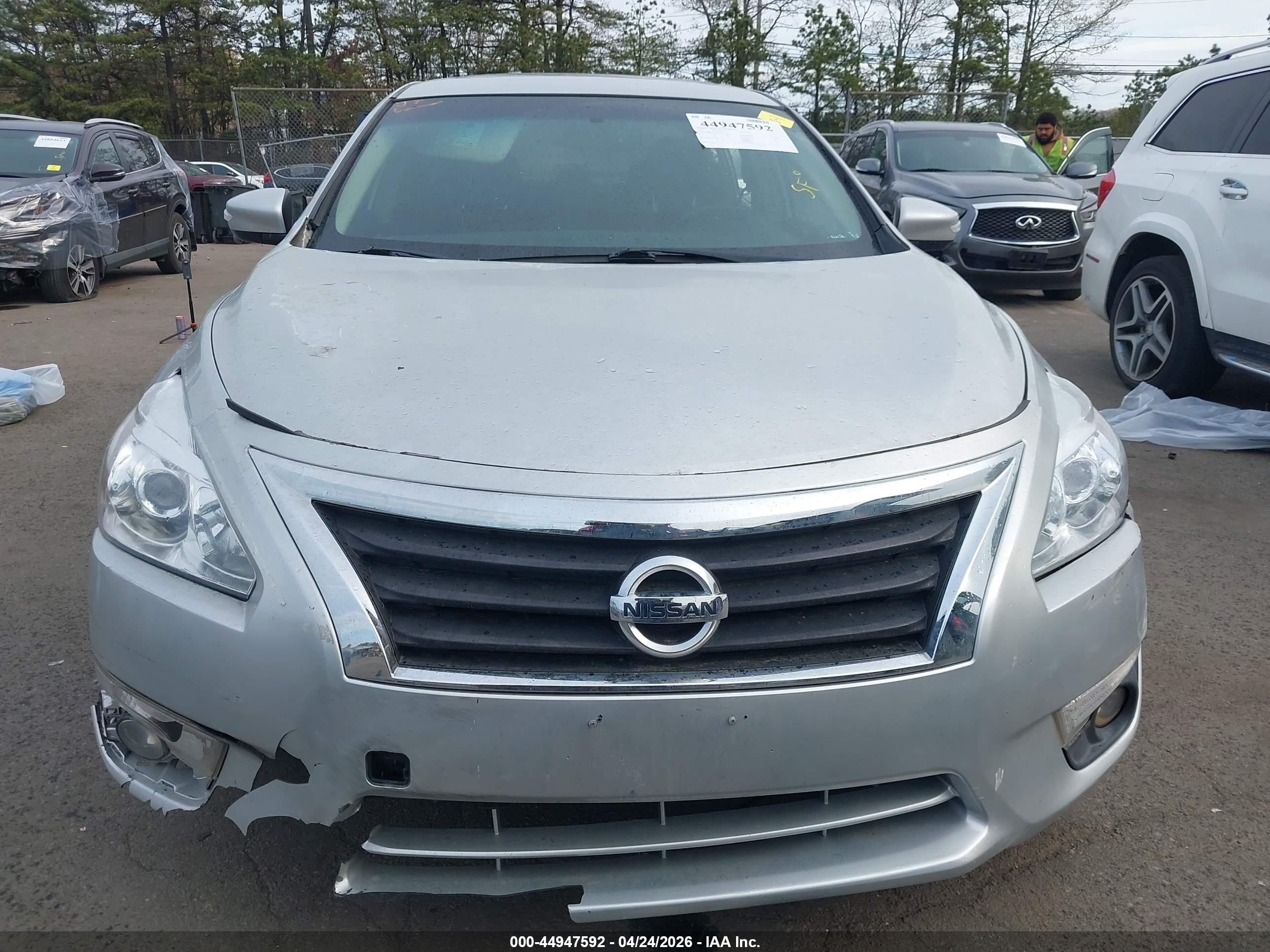 2013 Nissan Altima 3.5 Sv Серебряный vin: 1N4BL3AP0DN466314