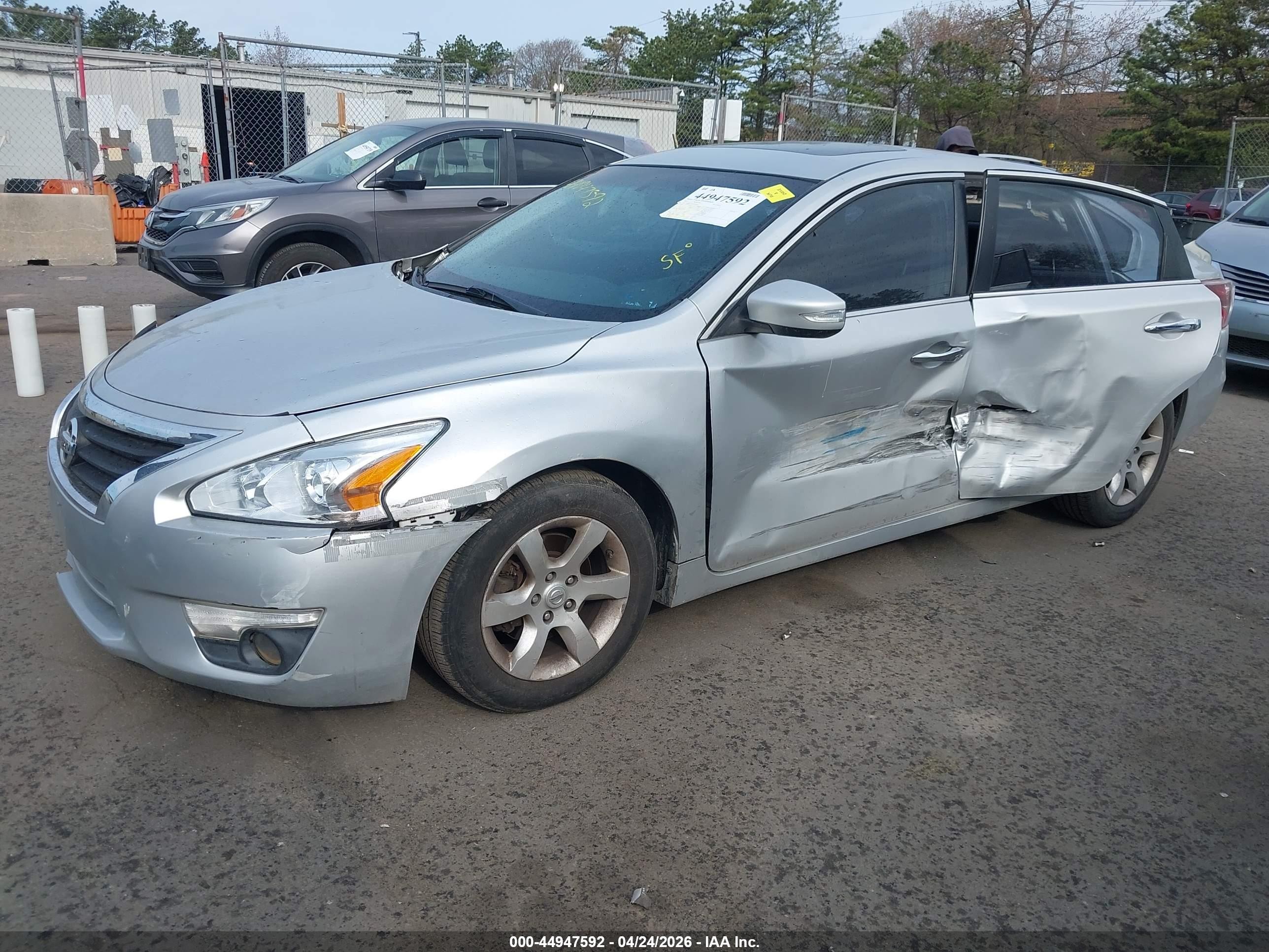 2013 Nissan Altima 3.5 Sv Серебряный vin: 1N4BL3AP0DN466314