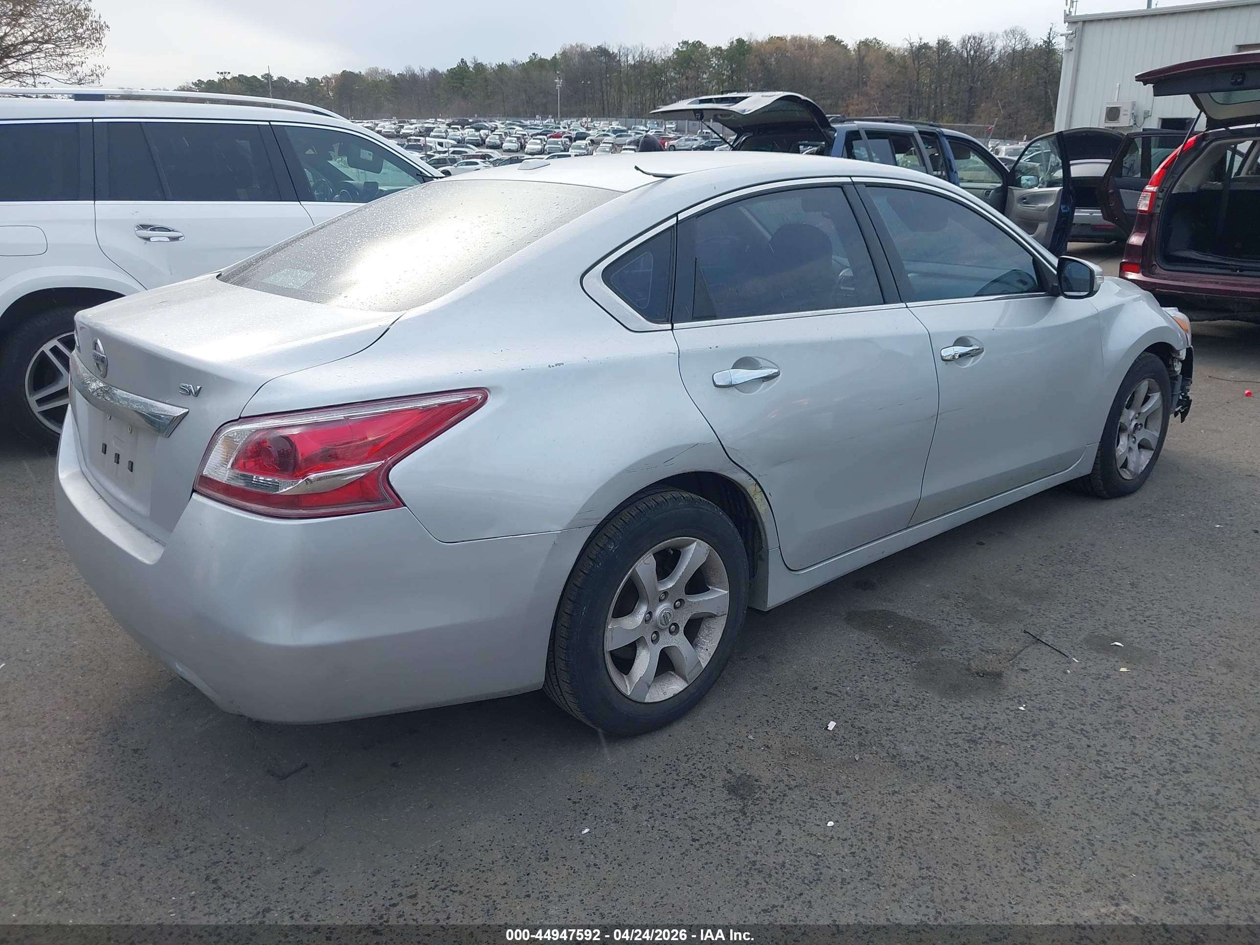 2013 Nissan Altima 3.5 Sv Серебряный vin: 1N4BL3AP0DN466314