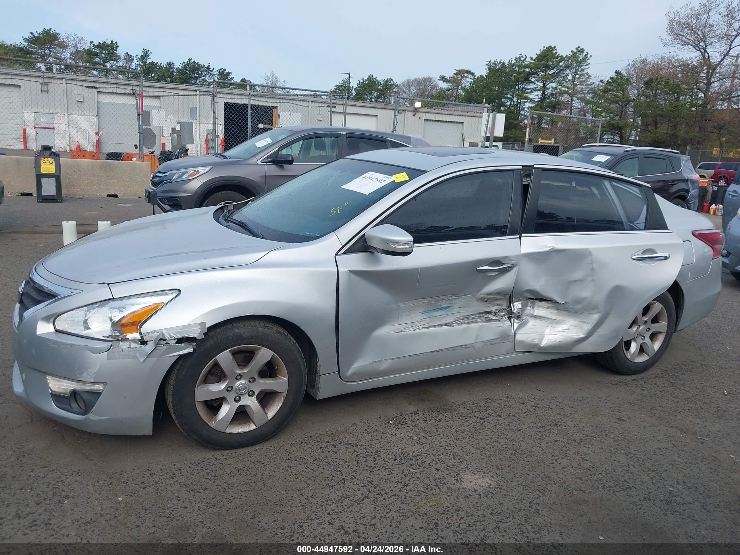 2013 Nissan Altima 3.5 Sv Серебряный vin: 1N4BL3AP0DN466314