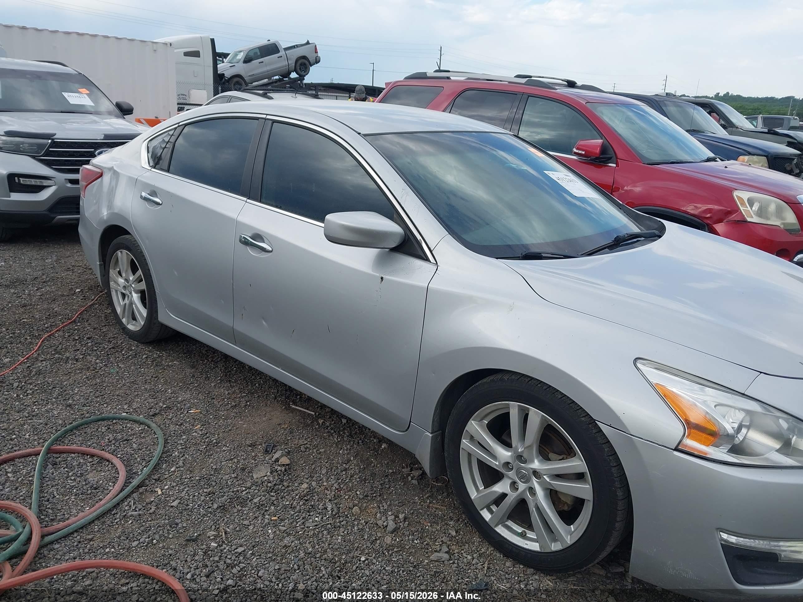 2013 Nissan Altima 3.5 S Silver vin: 1N4BL3AP0DN498213