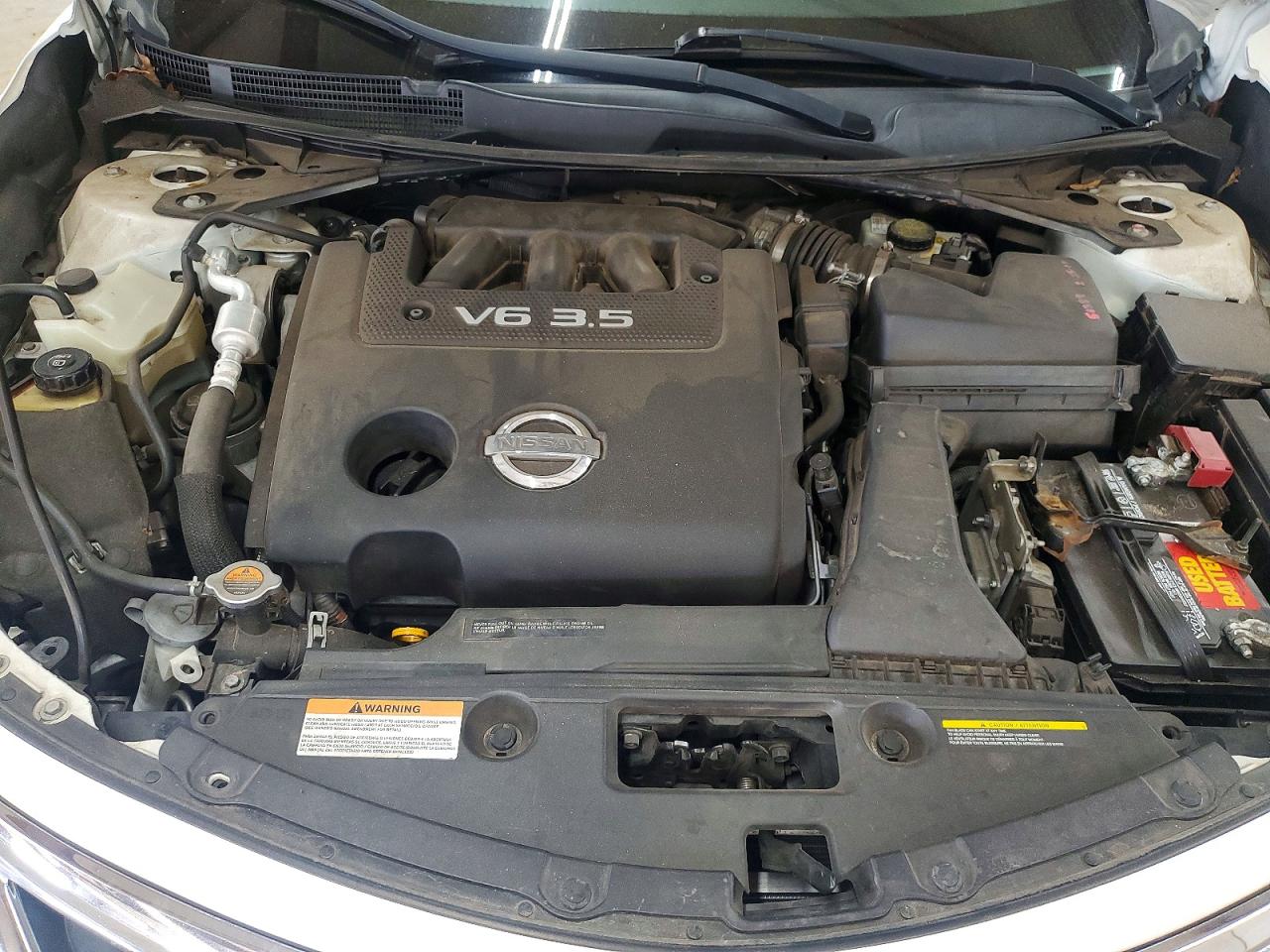 2013 Nissan Altima White vin: 1N4BL3AP0DN499331