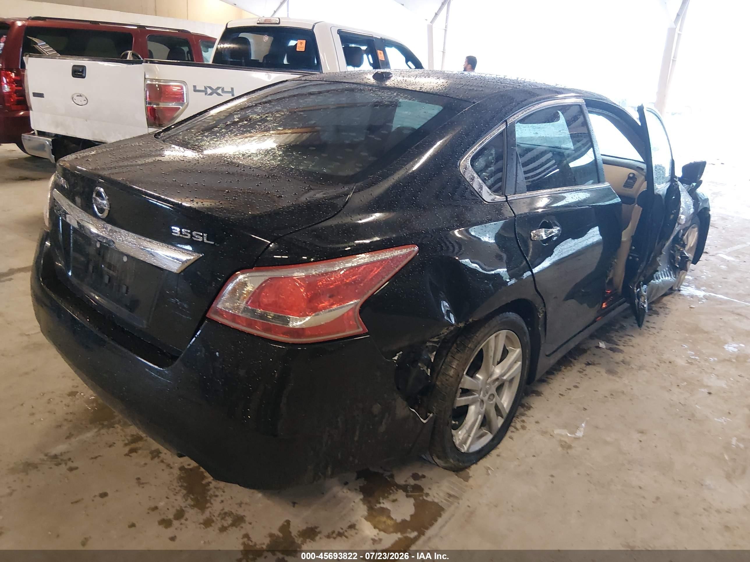 2013 Nissan Altima 3.5 Sl Black vin: 1N4BL3AP0DN530917