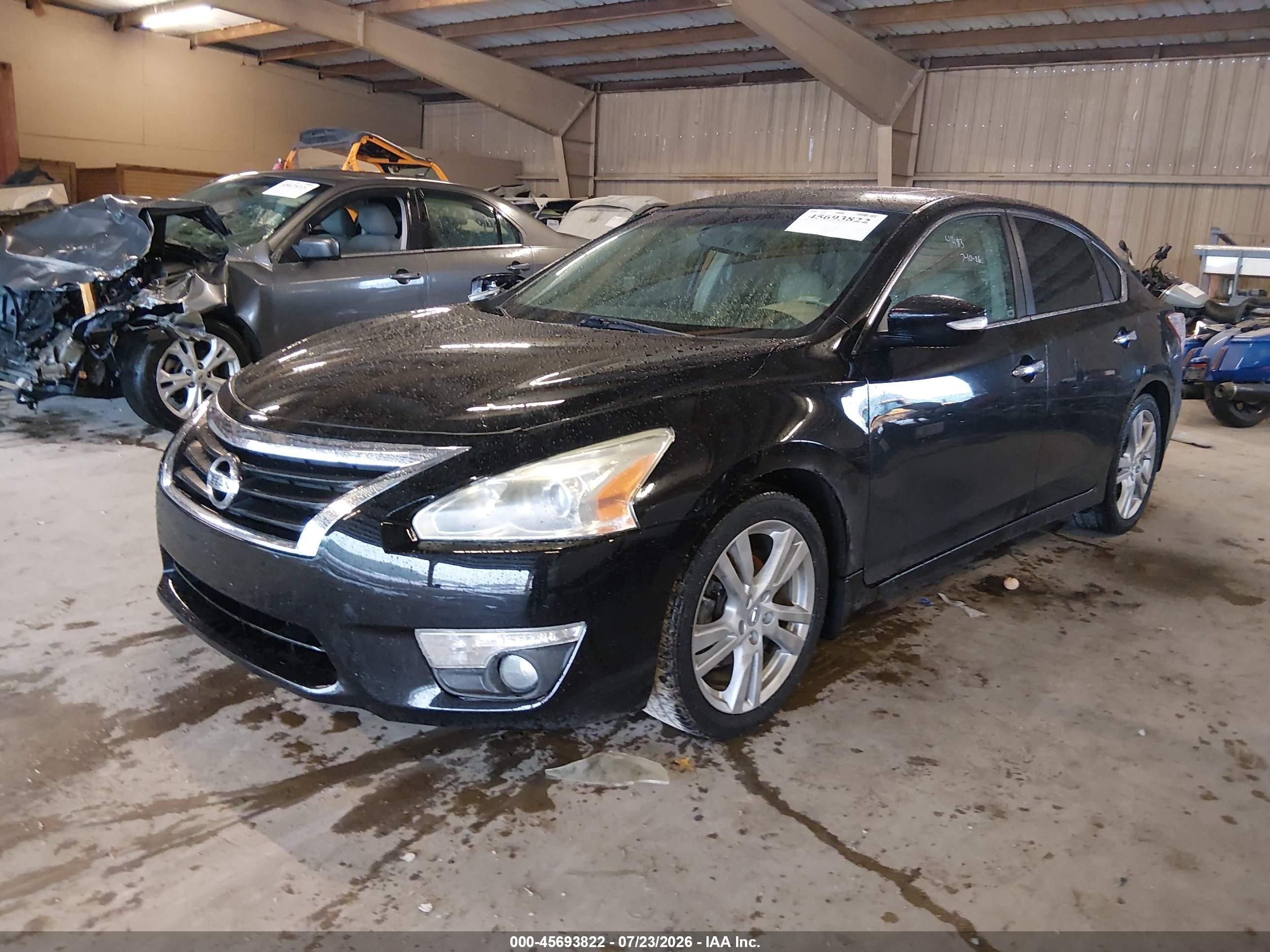 2013 Nissan Altima 3.5 Sl Black vin: 1N4BL3AP0DN530917