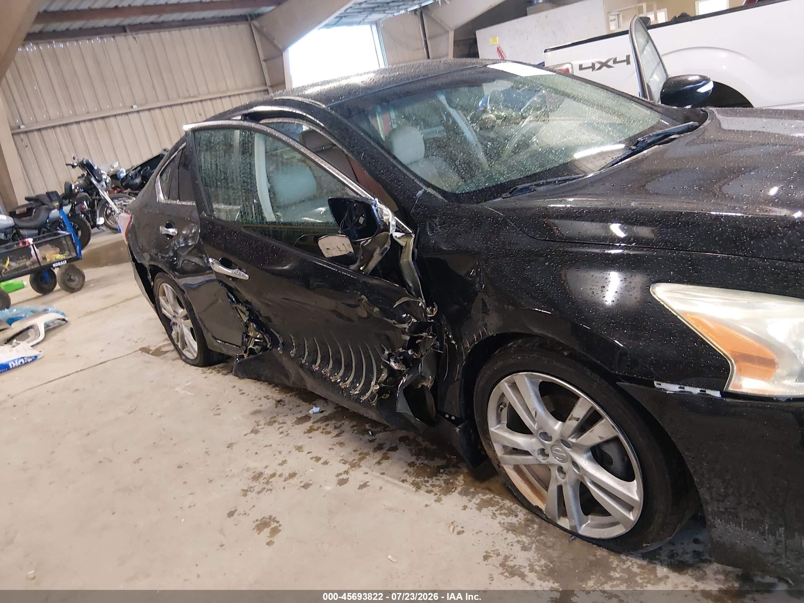 2013 Nissan Altima 3.5 Sl Black vin: 1N4BL3AP0DN530917
