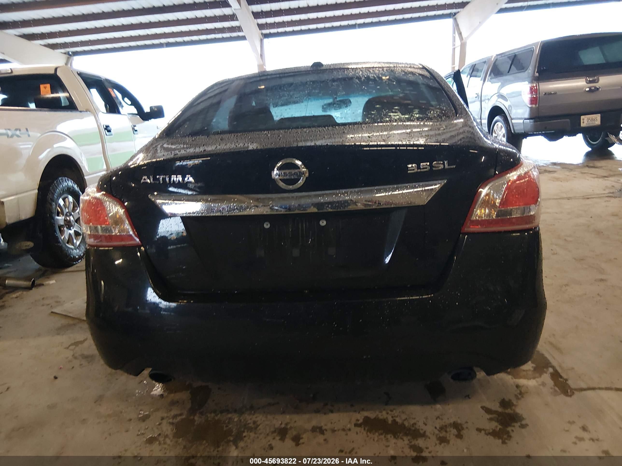 2013 Nissan Altima 3.5 Sl Black vin: 1N4BL3AP0DN530917