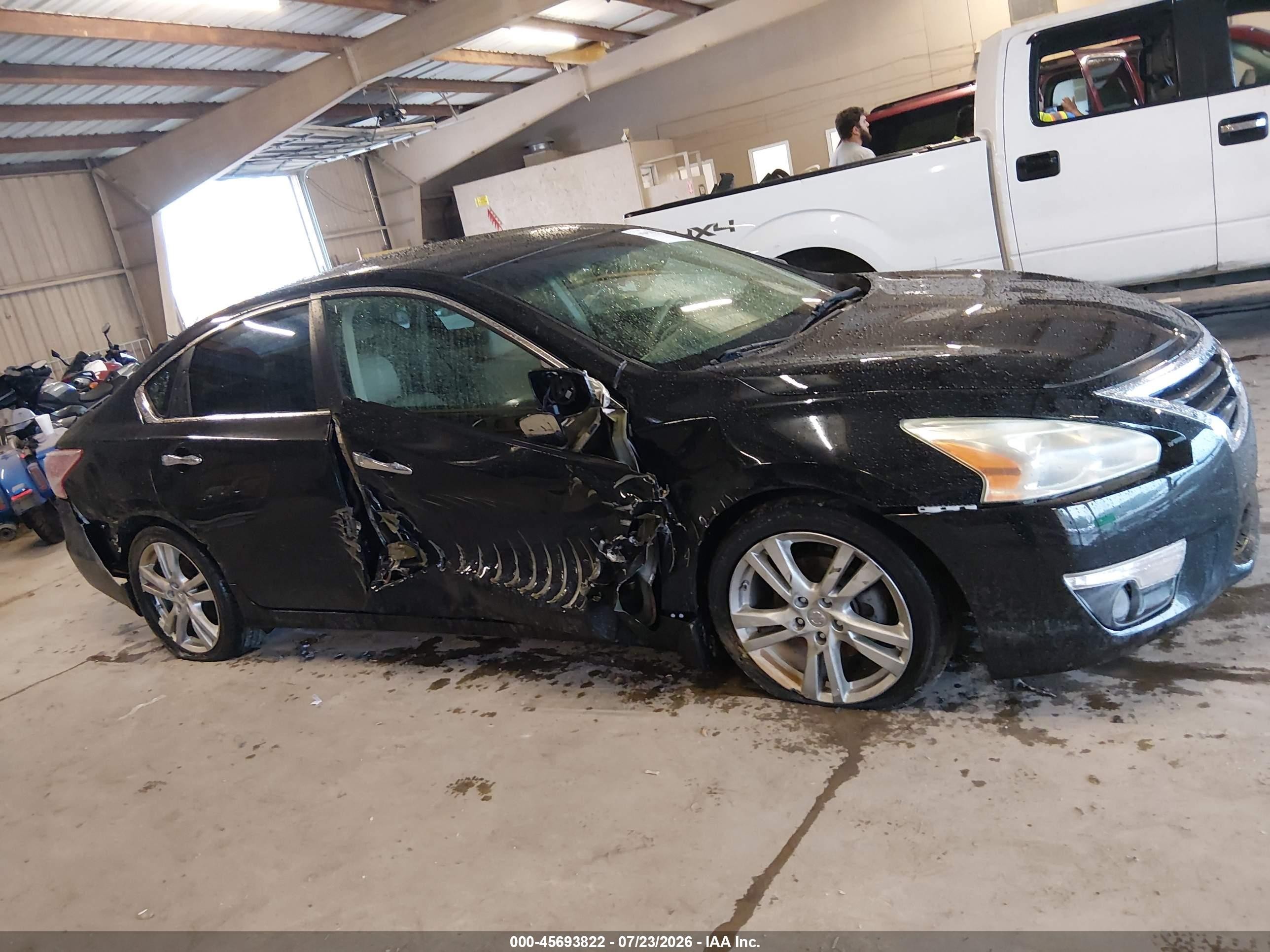 2013 Nissan Altima 3.5 Sl Black vin: 1N4BL3AP0DN530917