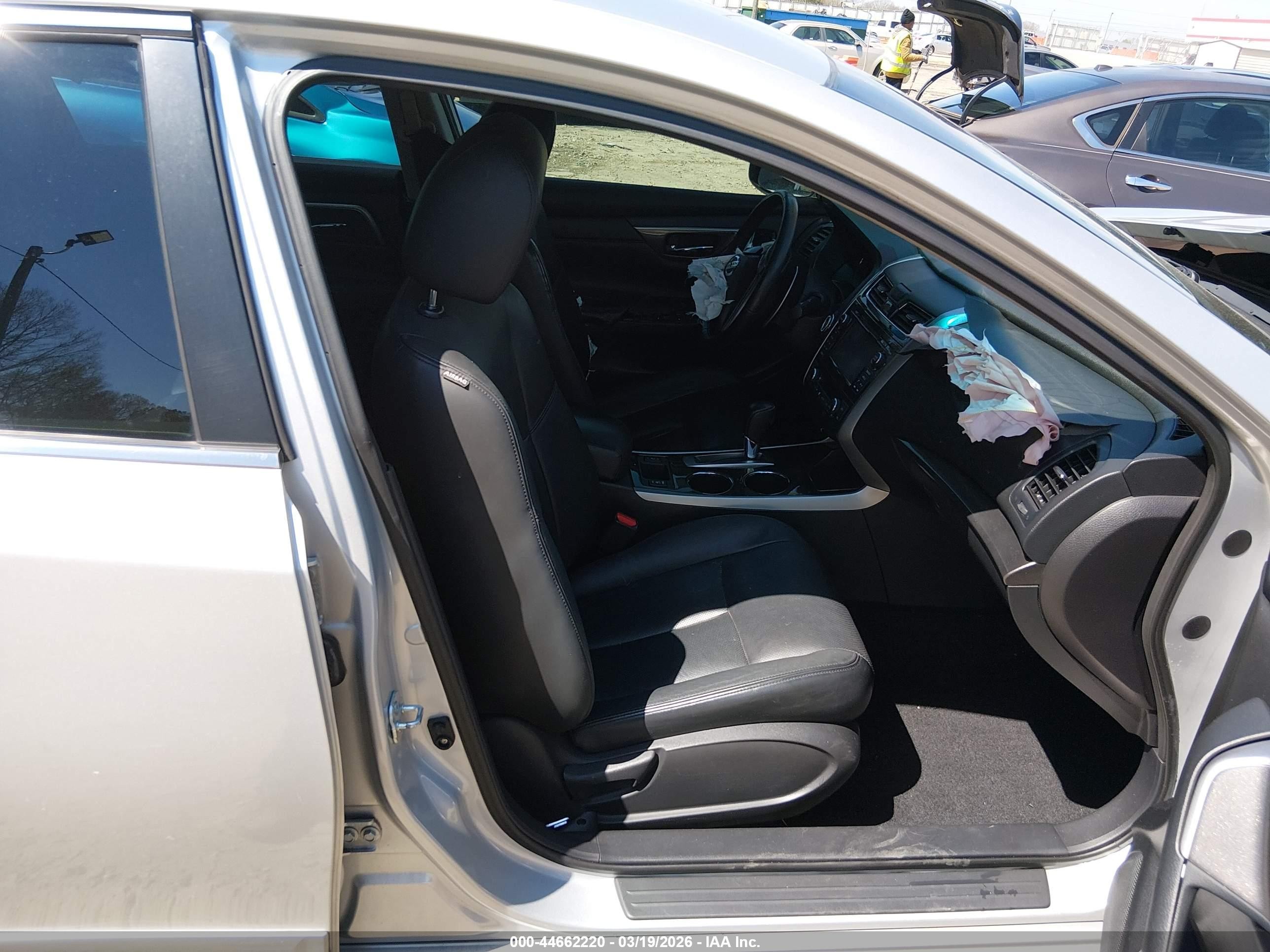 2014 Nissan Altima 3.5 Sl Silver vin: 1N4BL3AP0EC155379