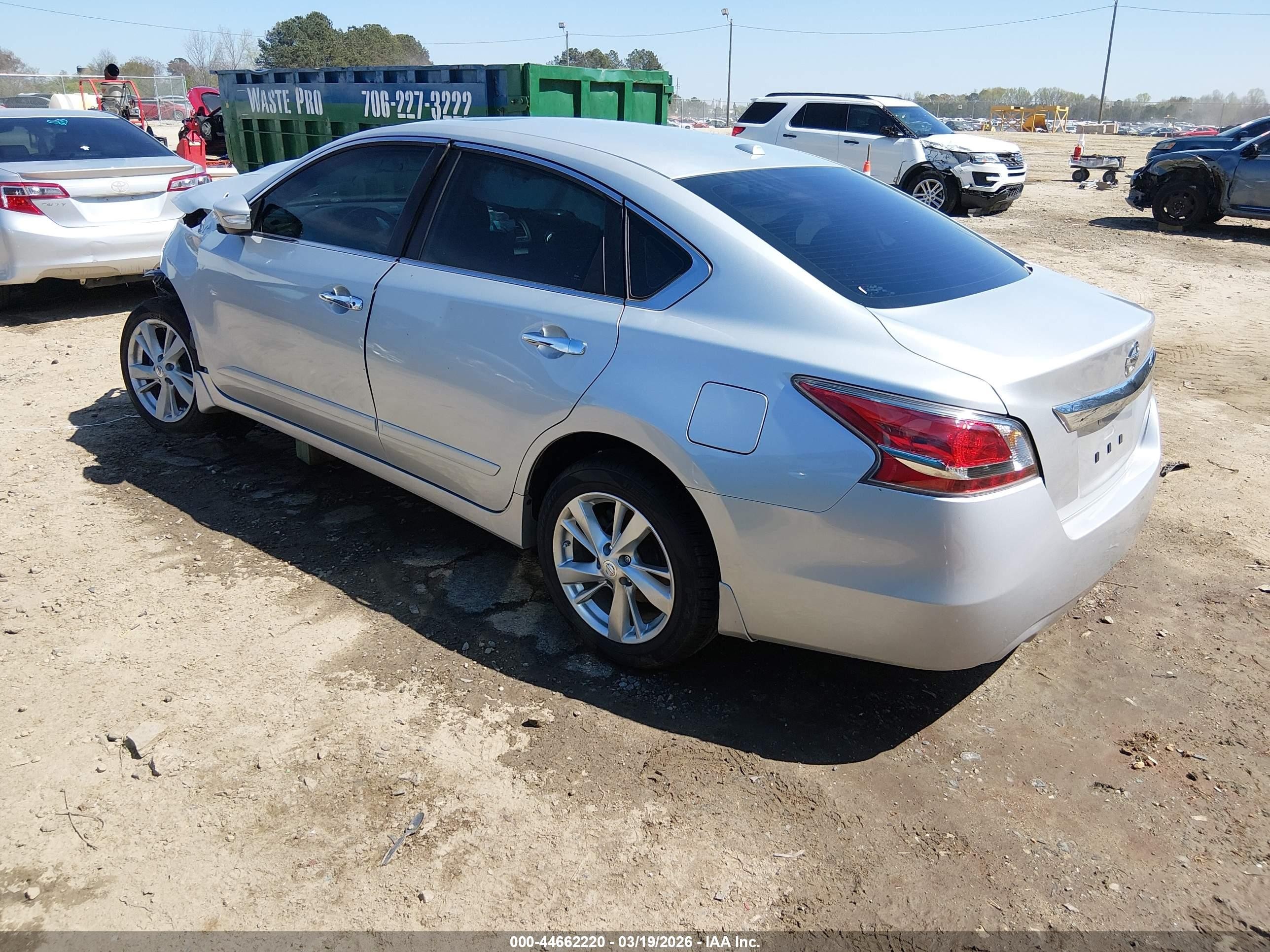 2014 Nissan Altima 3.5 Sl Silver vin: 1N4BL3AP0EC155379