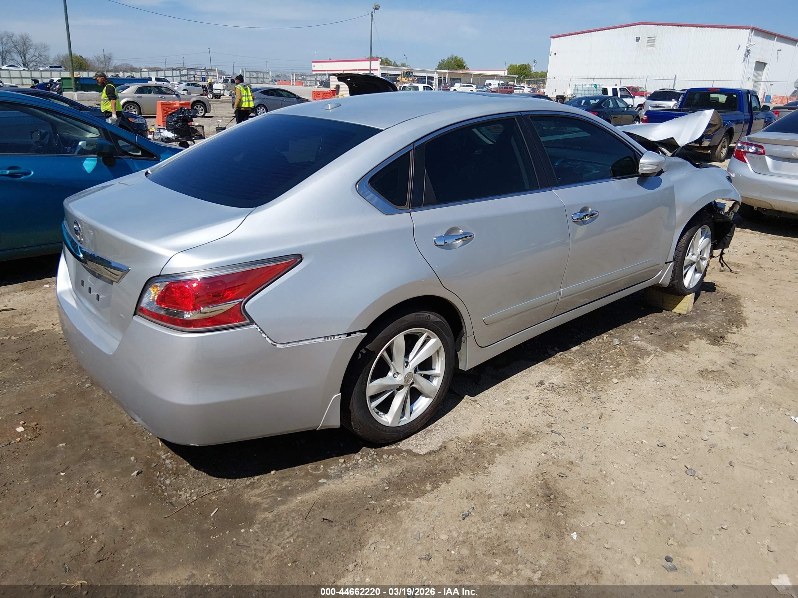 2014 Nissan Altima 3.5 Sl Silver vin: 1N4BL3AP0EC155379