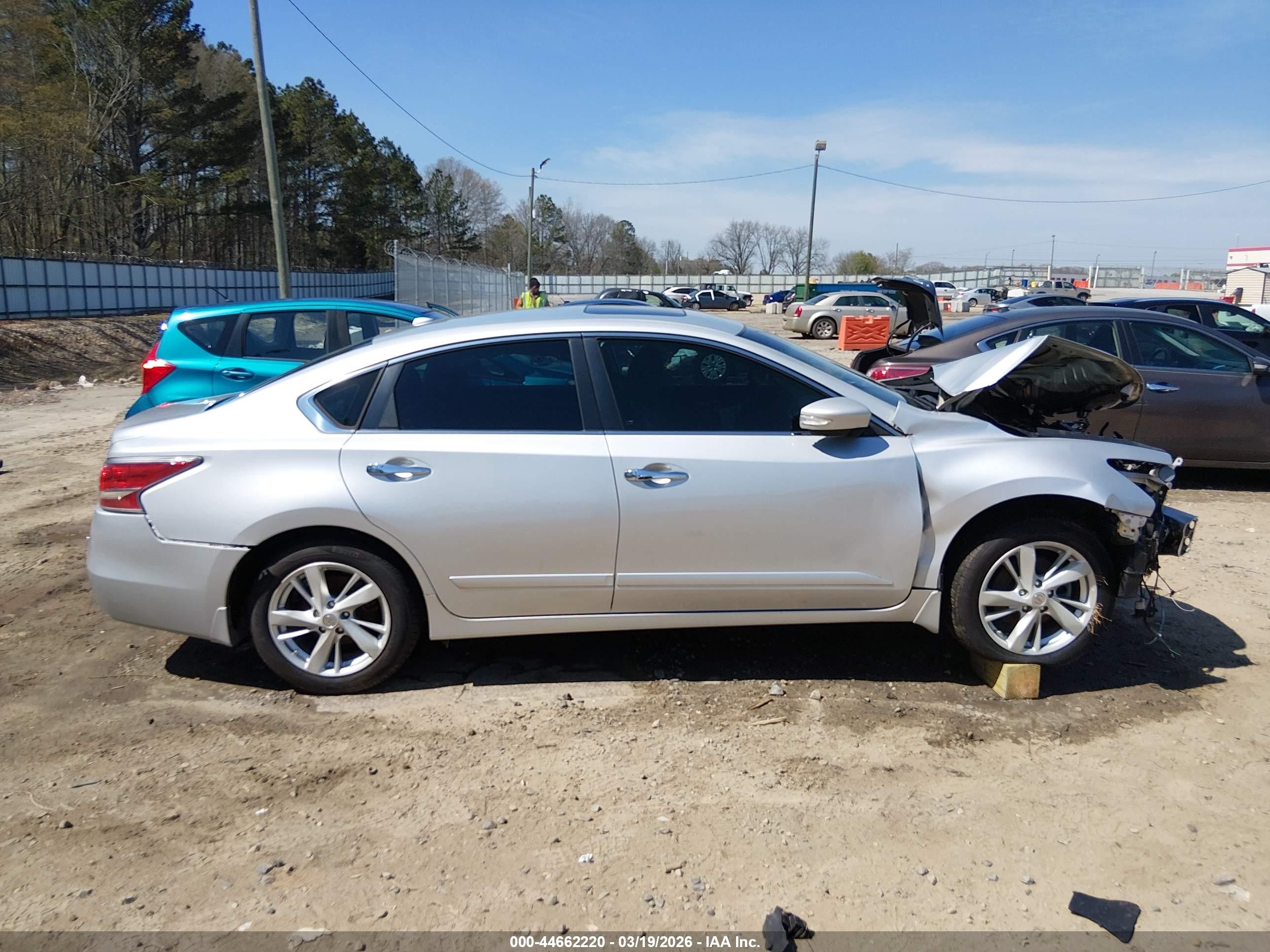 2014 Nissan Altima 3.5 Sl Silver vin: 1N4BL3AP0EC155379