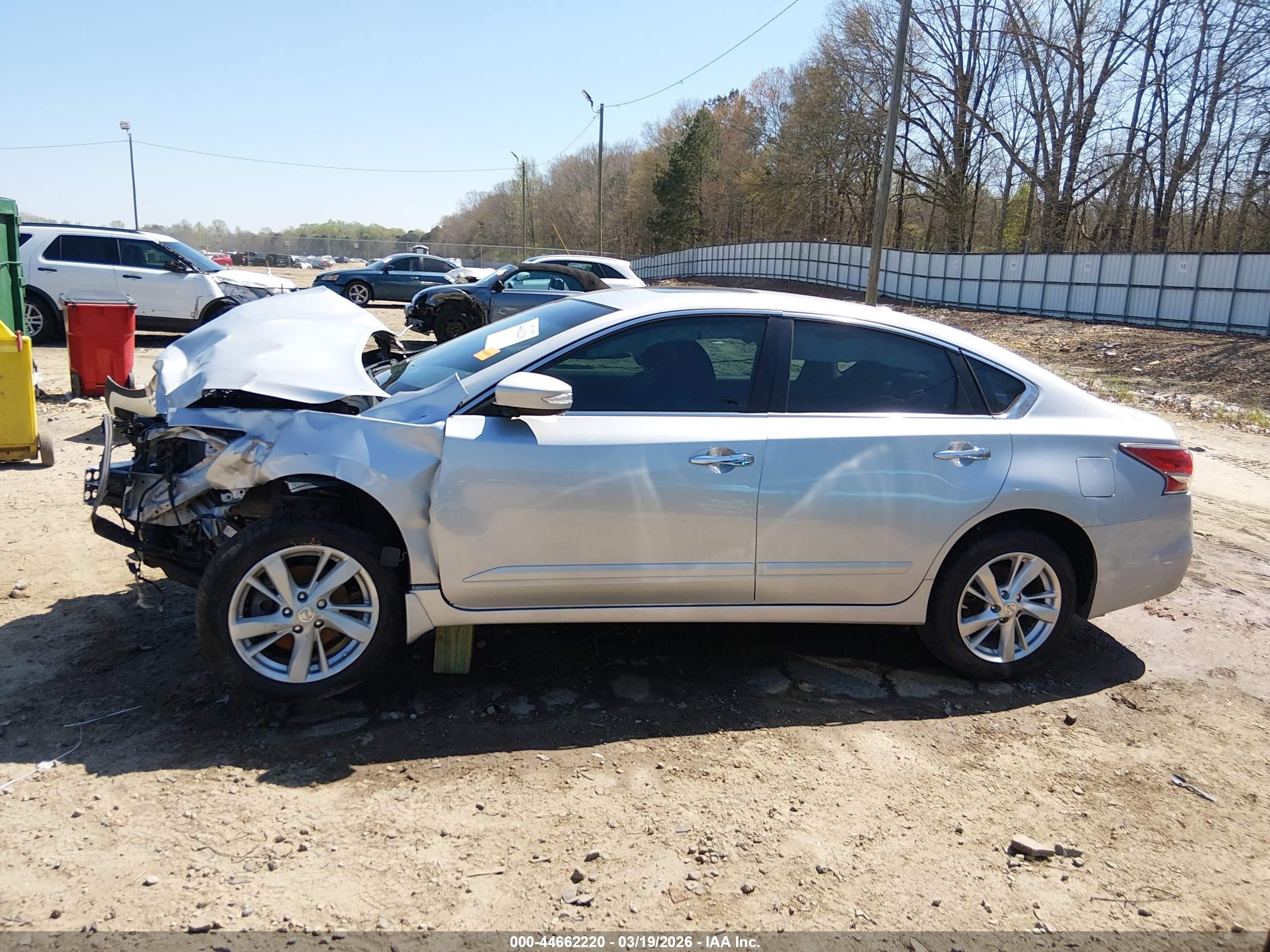 2014 Nissan Altima 3.5 Sl Silver vin: 1N4BL3AP0EC155379