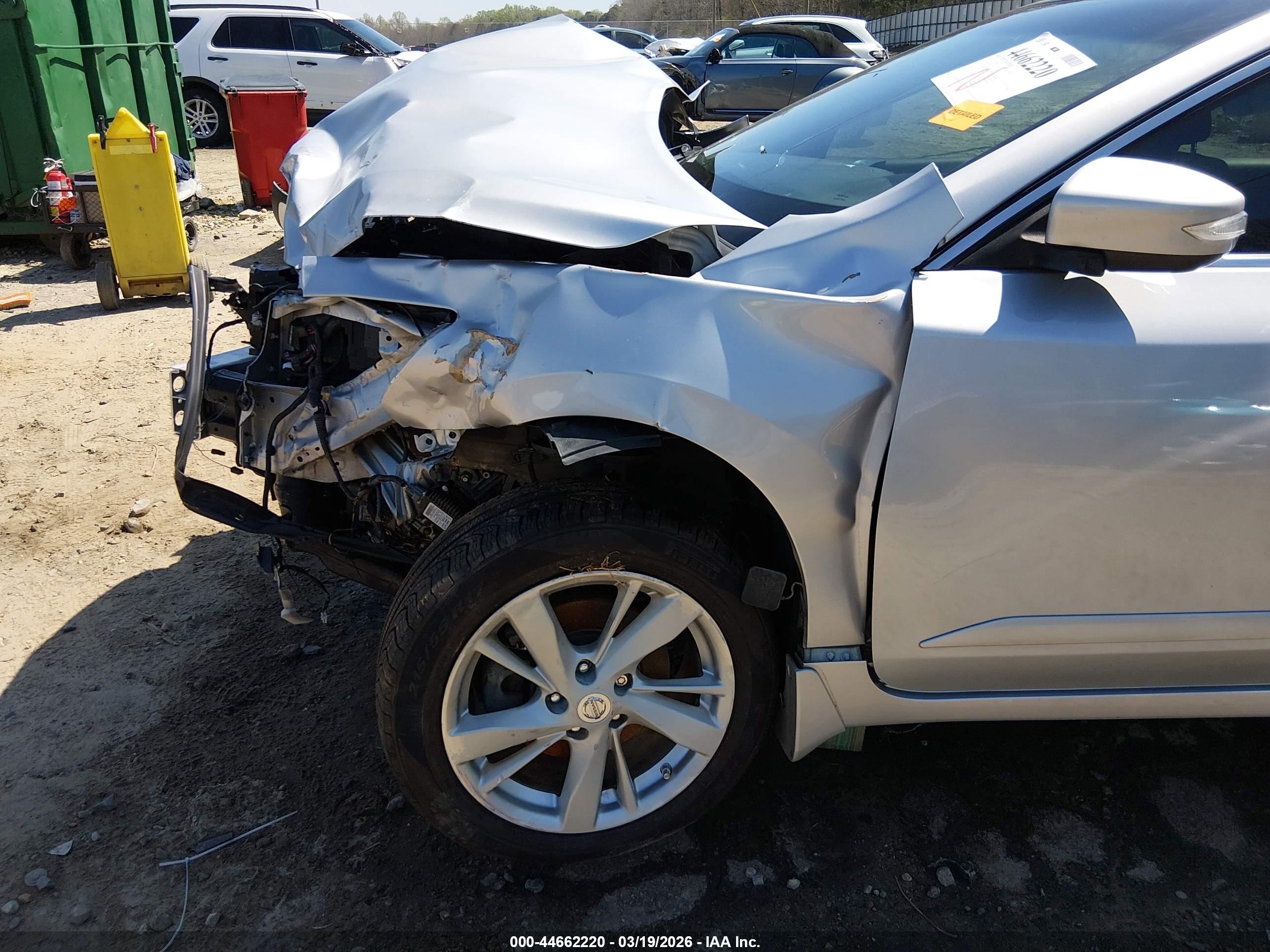 2014 Nissan Altima 3.5 Sl Silver vin: 1N4BL3AP0EC155379