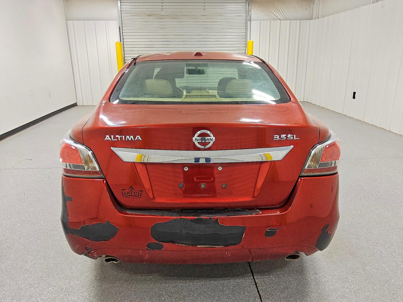 2014 Nissan Altima 3.5 Sl Red vin: 1N4BL3AP0EC155480