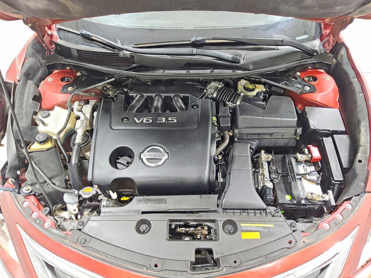 2014 Nissan Altima 3.5 Sl Red vin: 1N4BL3AP0EC155480