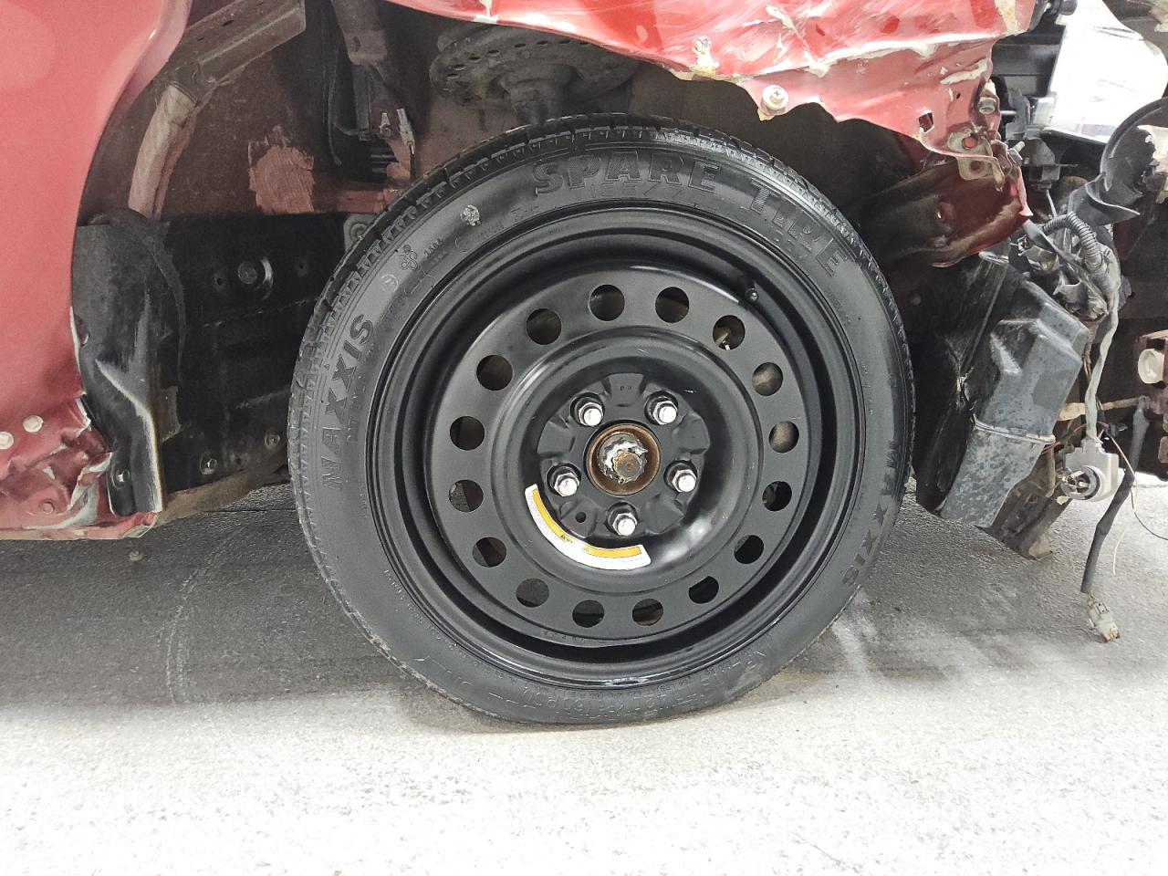 2014 Nissan Altima 3.5 Sl Red vin: 1N4BL3AP0EC155480 Damage: Right Front Wheel, Missing, Replacement Required