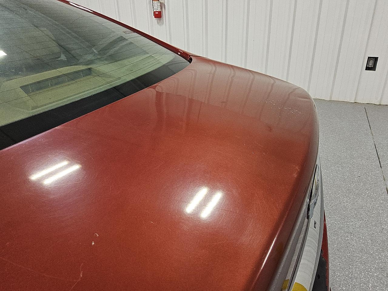2014 Nissan Altima 3.5 Sl Red vin: 1N4BL3AP0EC155480 Damage: Deck Lid, Dent(S) W/ Paint Dmg, 5 To 6 Inches