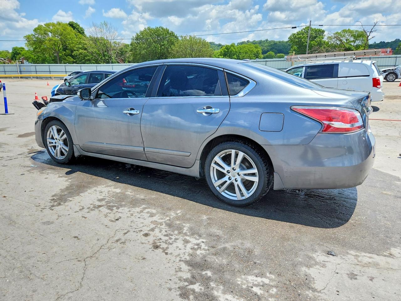 2014 Nissan Altima 3.5 Sl Gray vin: 1N4BL3AP0EC401377