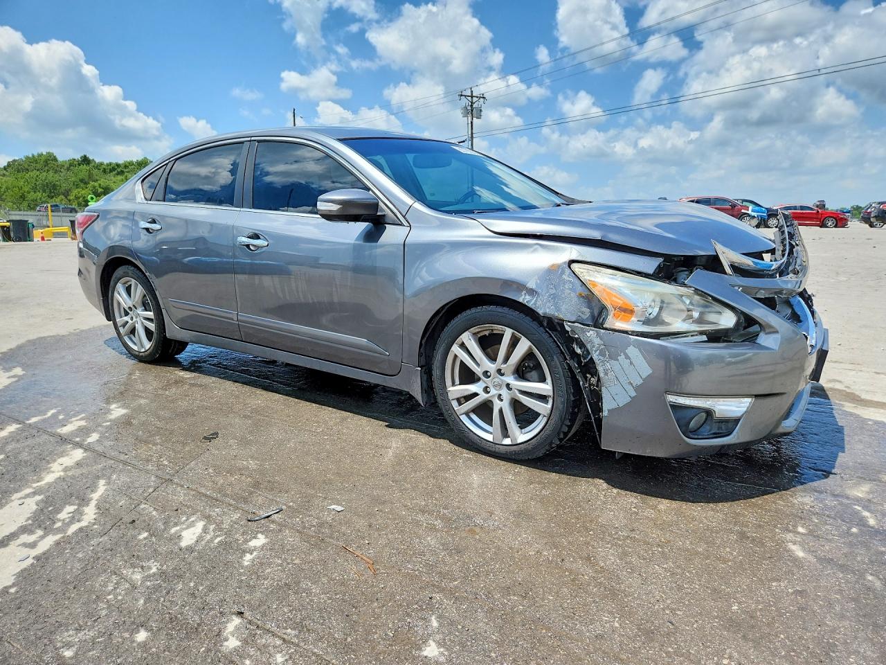2014 Nissan Altima 3.5 Sl Gray vin: 1N4BL3AP0EC401377