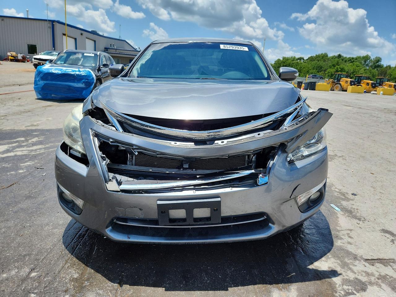2014 Nissan Altima 3.5 Sl Gray vin: 1N4BL3AP0EC401377