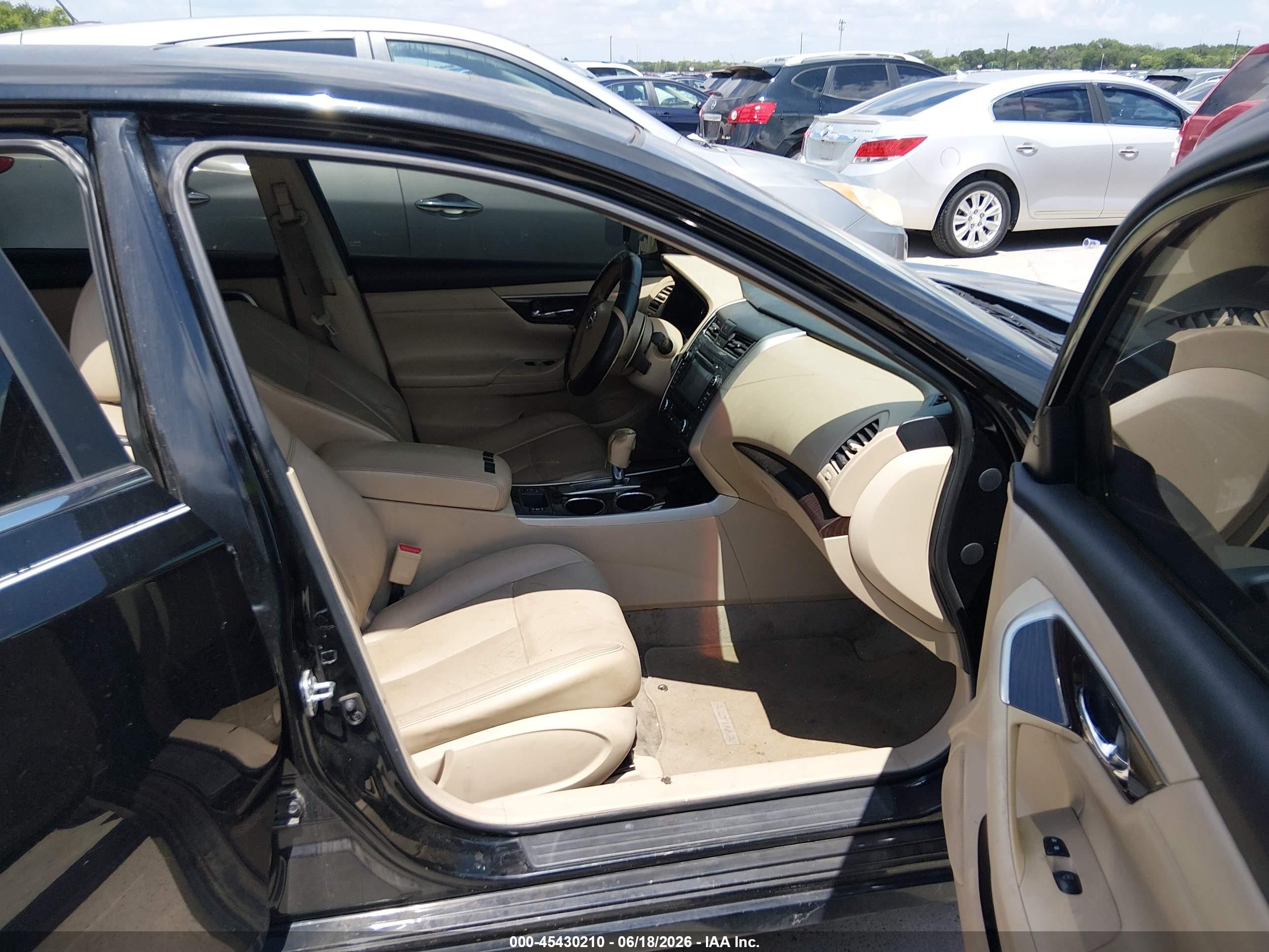 2014 Nissan Altima 3.5 Sl Black vin: 1N4BL3AP0EC410306