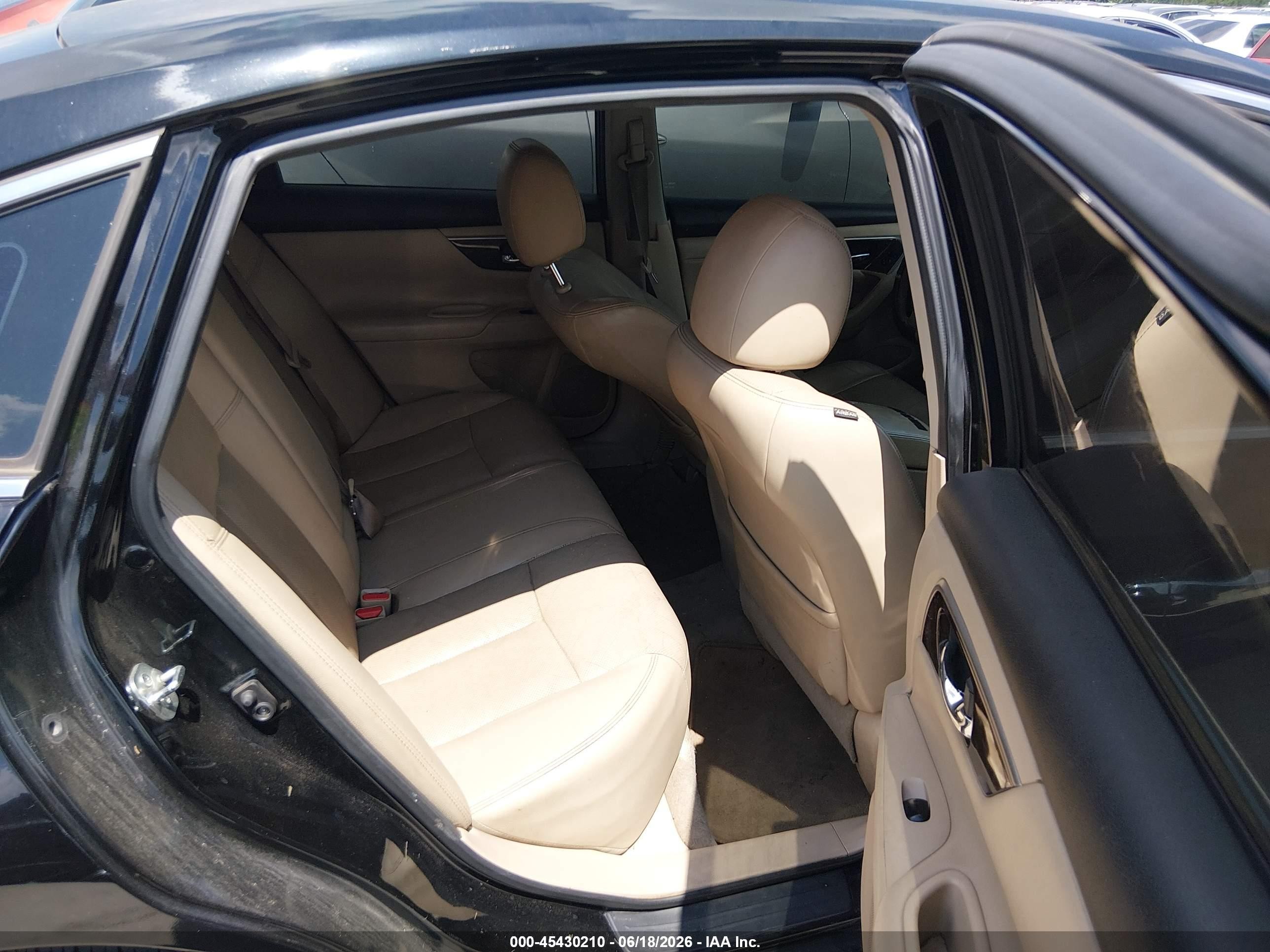 2014 Nissan Altima 3.5 Sl Black vin: 1N4BL3AP0EC410306