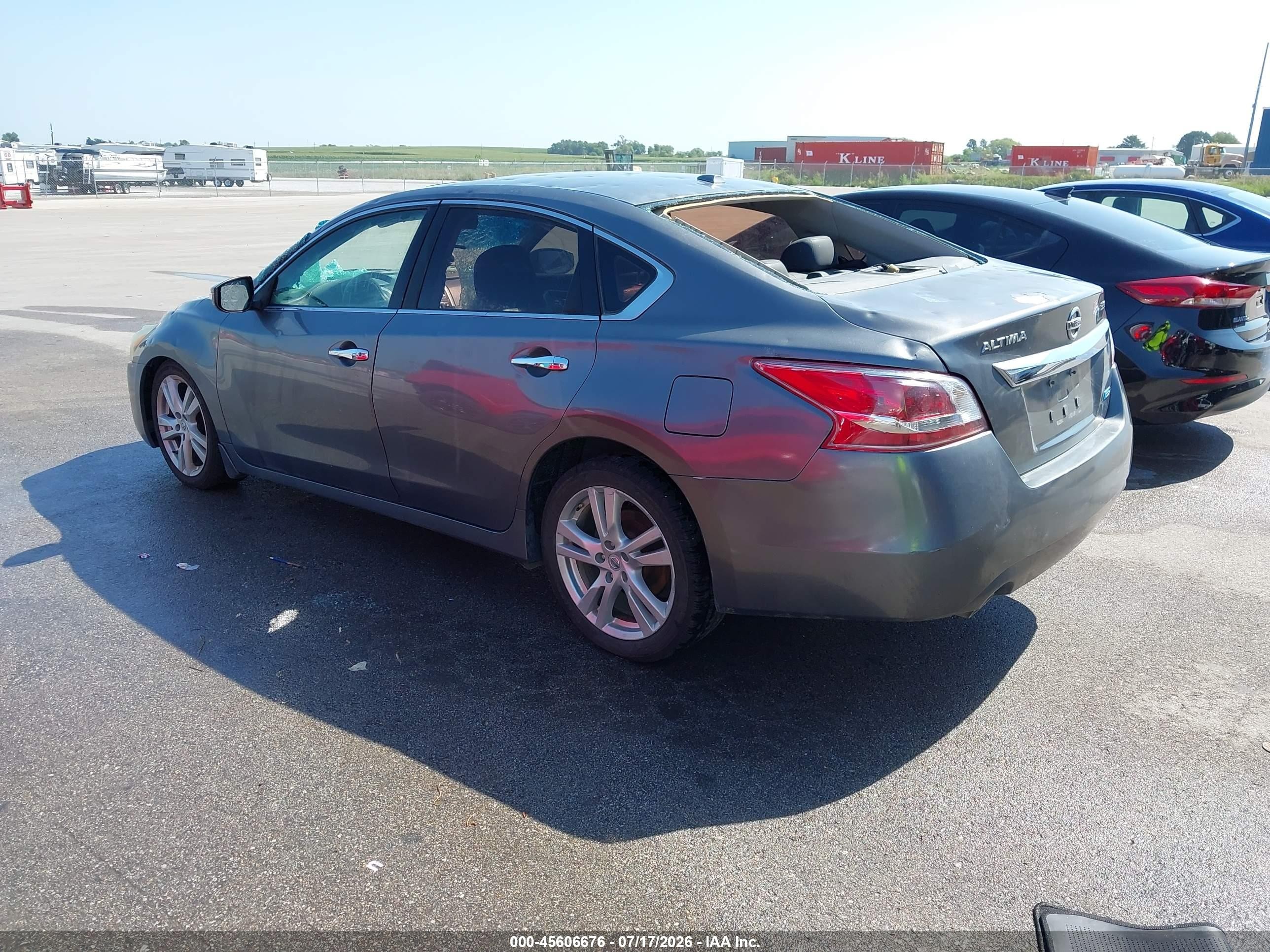2015 Nissan Altima 3.5 Sl Gray vin: 1N4BL3AP0FC190571