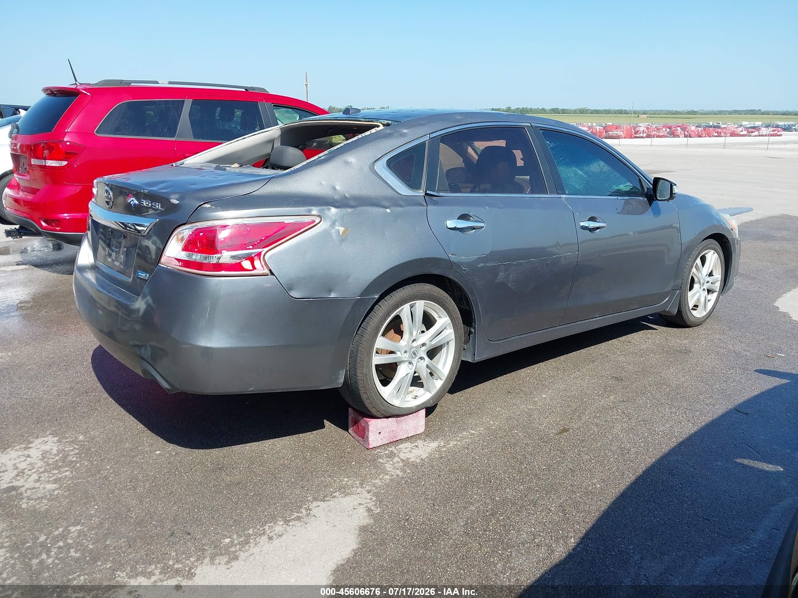 2015 Nissan Altima 3.5 Sl Gray vin: 1N4BL3AP0FC190571