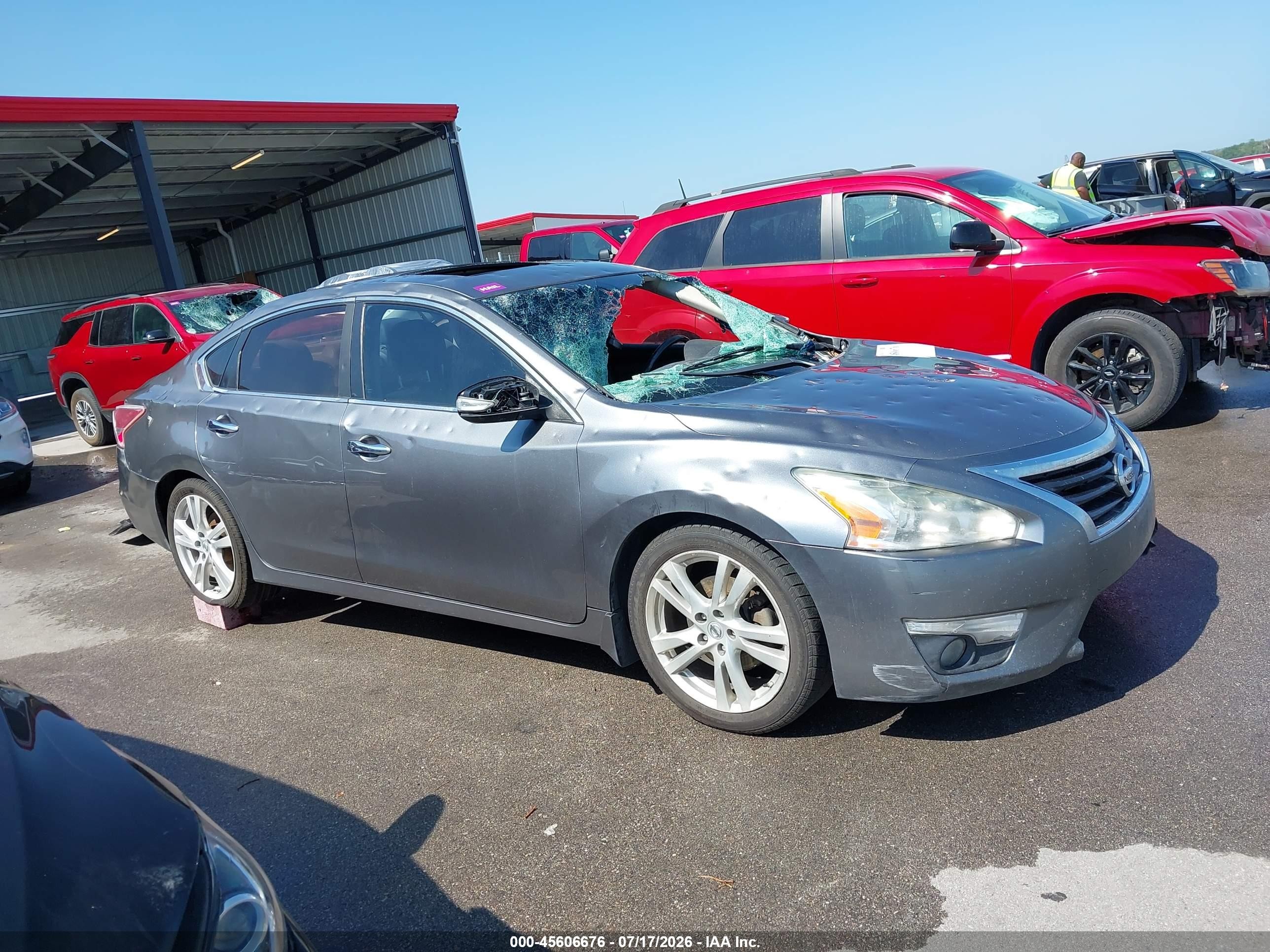 2015 Nissan Altima 3.5 Sl Gray vin: 1N4BL3AP0FC190571