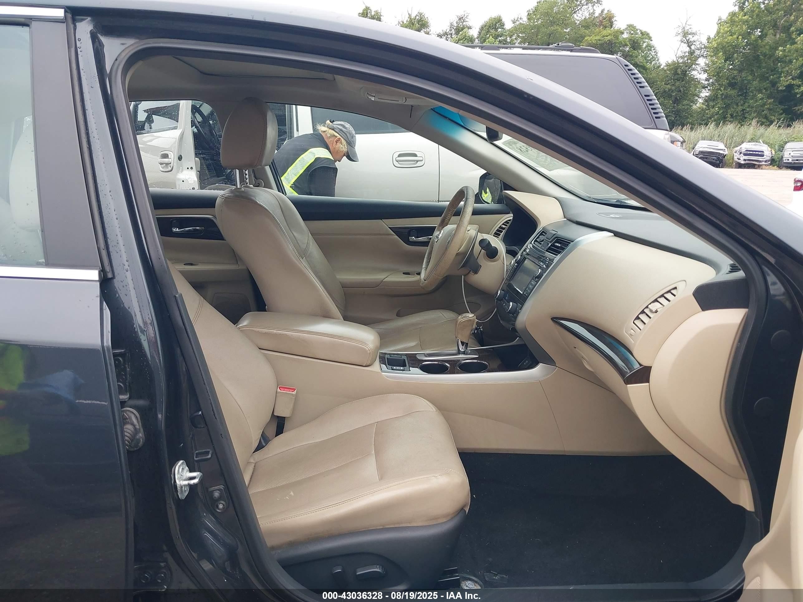 2015 Nissan Altima 3.5 S/3.5 Sl/3.5 Sv Gray vin: 1N4BL3AP0FC263504