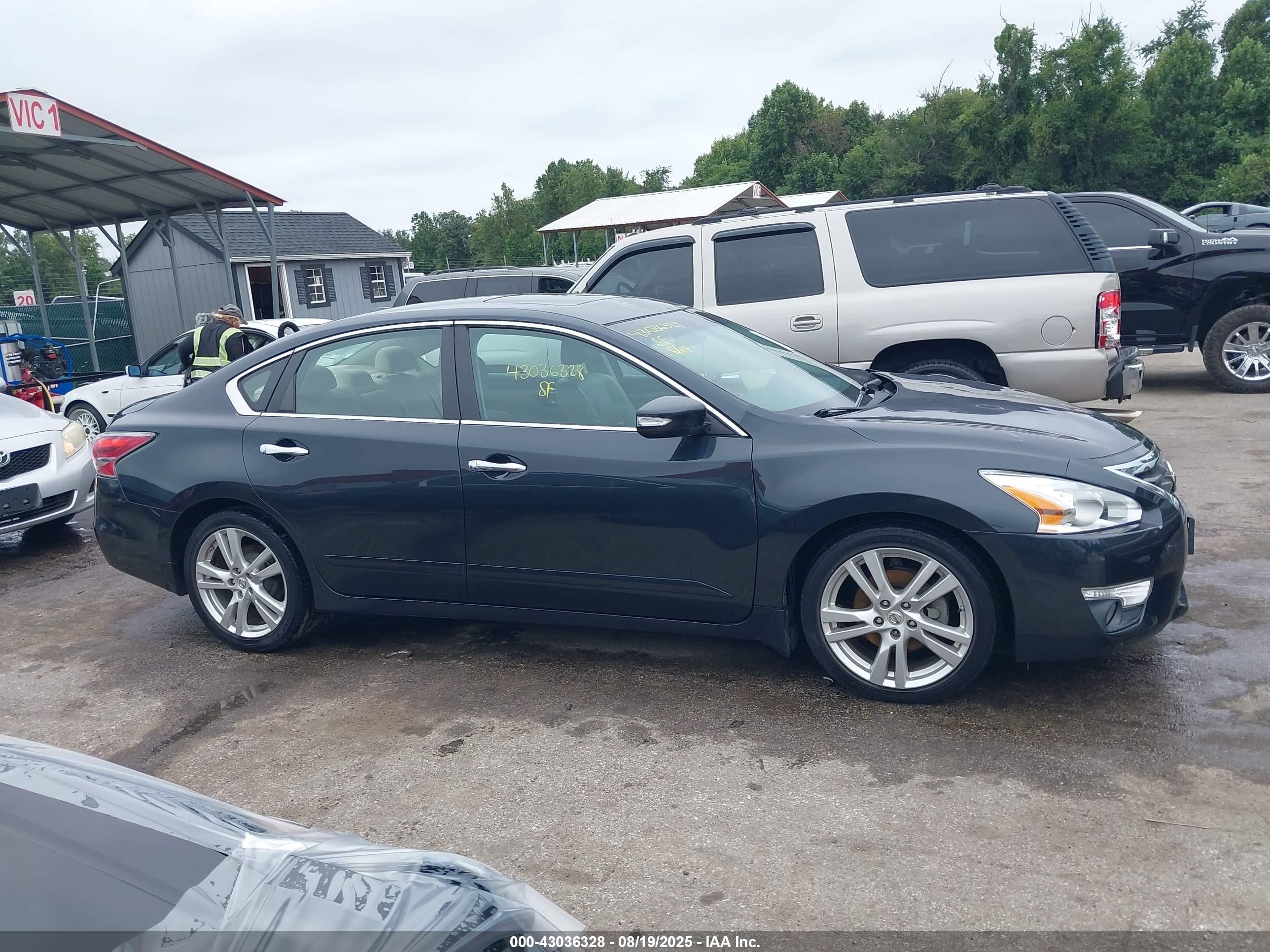2015 Nissan Altima 3.5 S/3.5 Sl/3.5 Sv Gray vin: 1N4BL3AP0FC263504