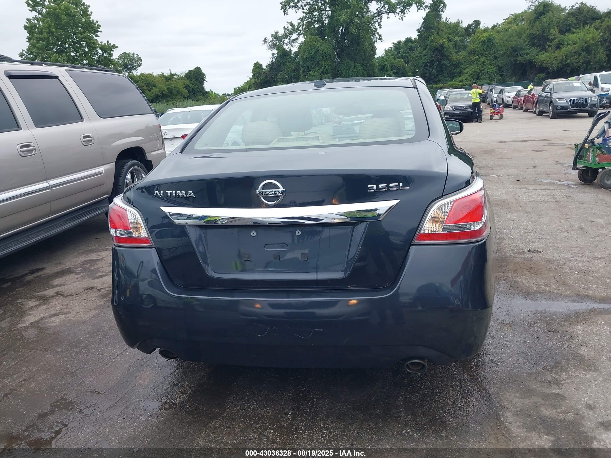 2015 Nissan Altima 3.5 S/3.5 Sl/3.5 Sv Gray vin: 1N4BL3AP0FC263504