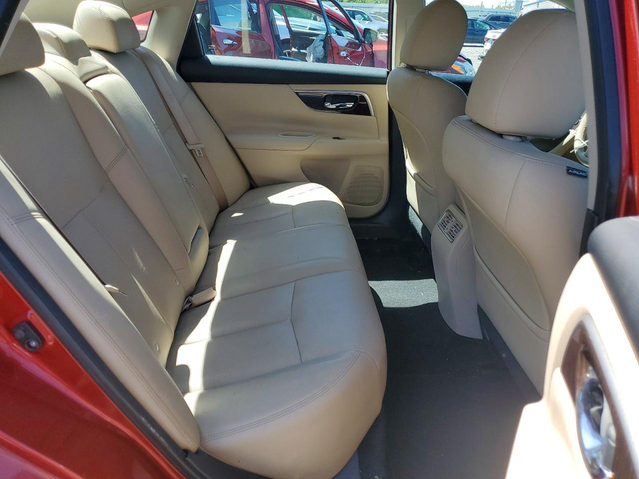 2015 Nissan Altima 3.5 Sl Red vin: 1N4BL3AP0FC498596