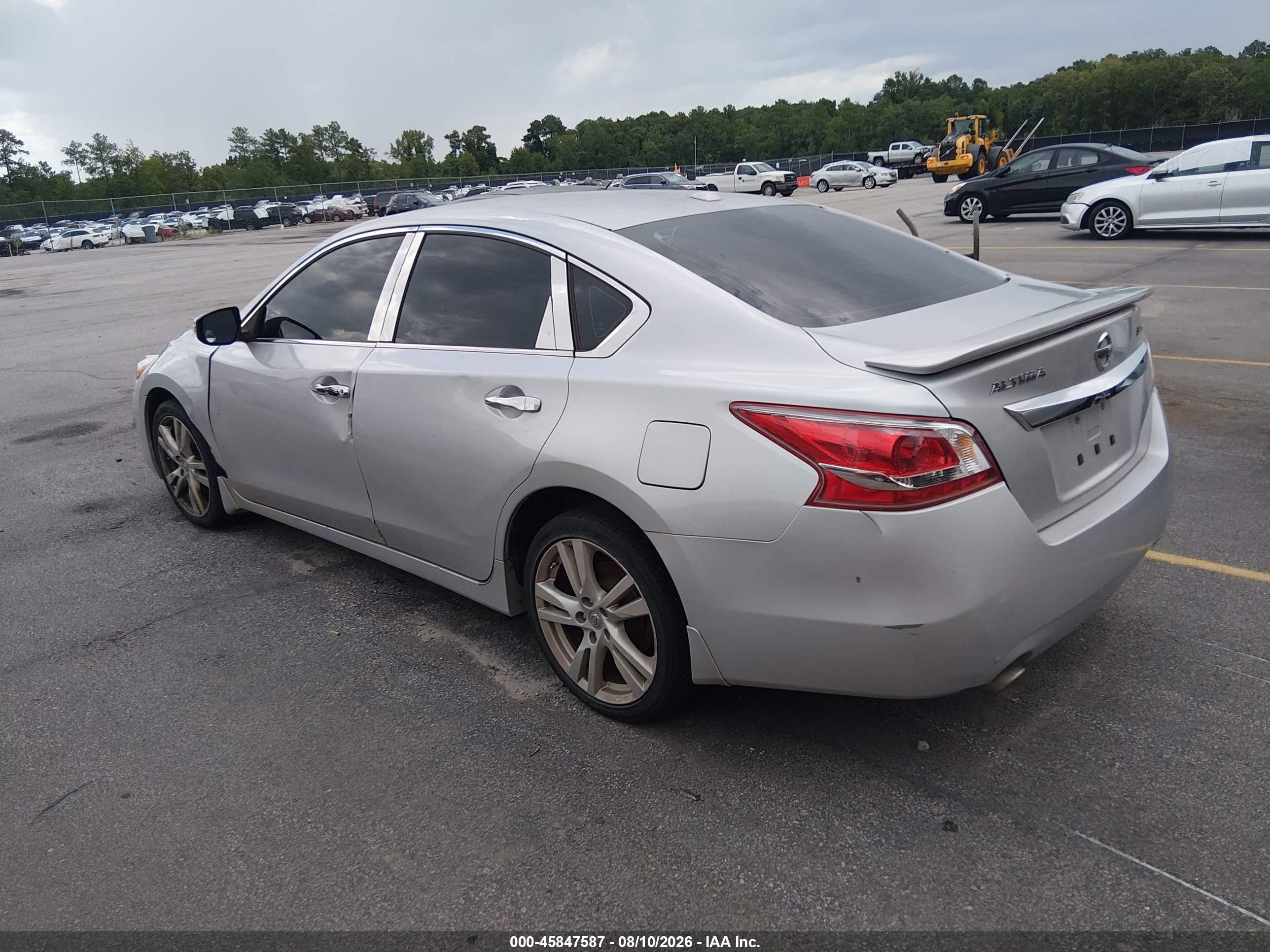 2013 Nissan Altima 3.5 Sv Silver vin: 1N4BL3AP1DC166275
